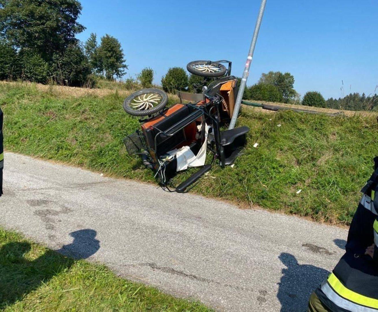 Bezirk Zwettl: Vier Verletzte bei Kutschenunfall