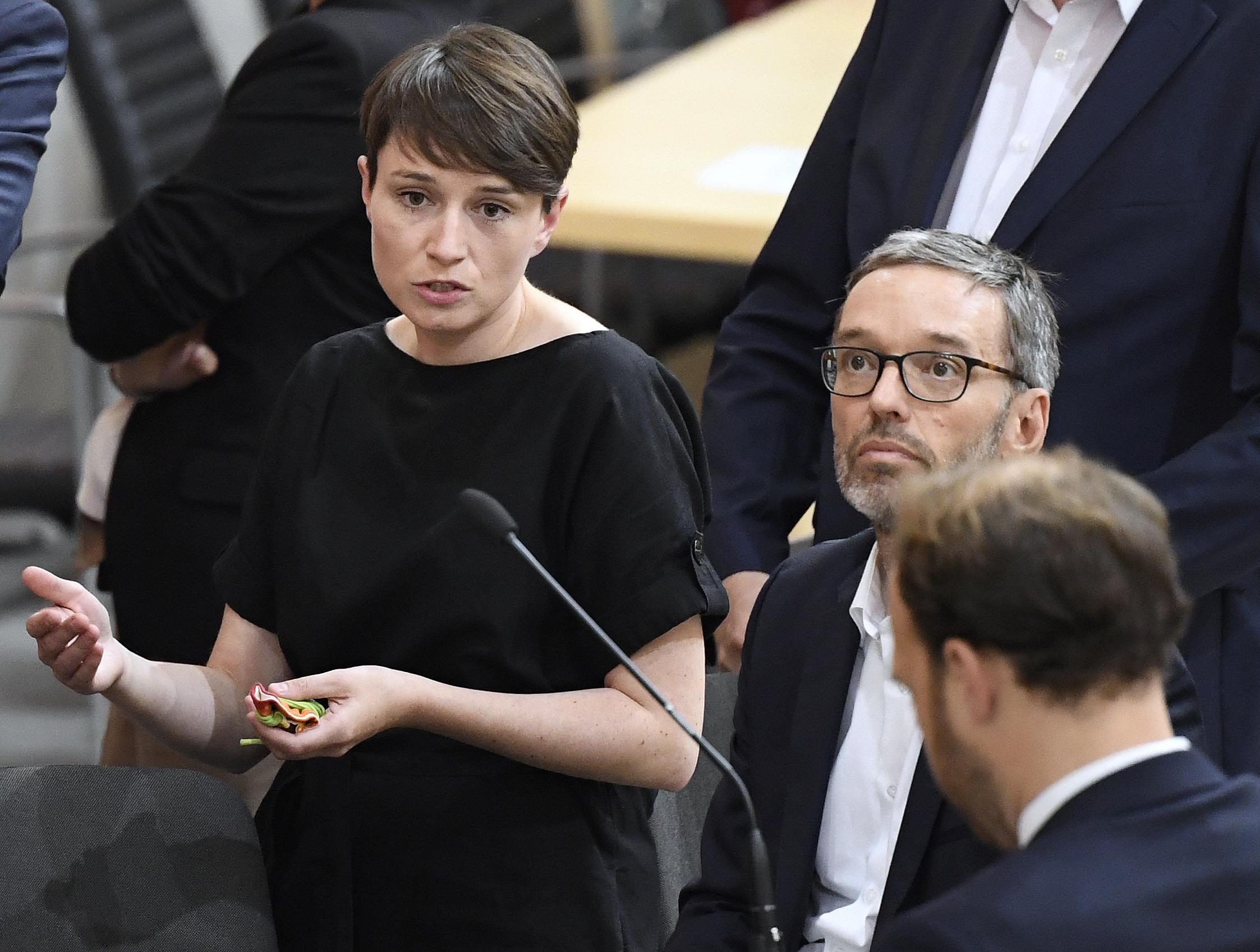 SONDERSITZUNG DES NATIONALRATES: MAURER/KICKL