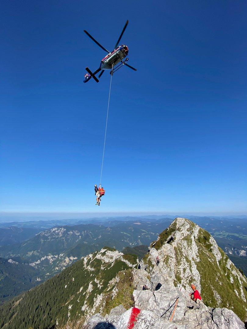Ötscher: Zwei Wiener mussten vom Berg gerettet werden