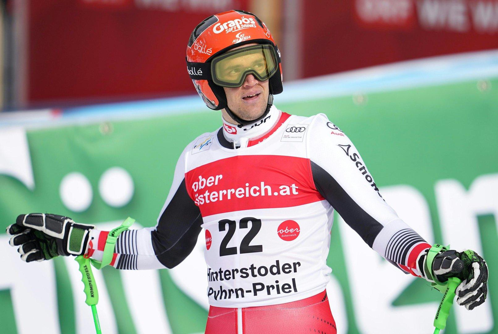 SKI WELTCUP IN HINTERSTODER: RTL DER HERREN - LEITINGER (AUT)