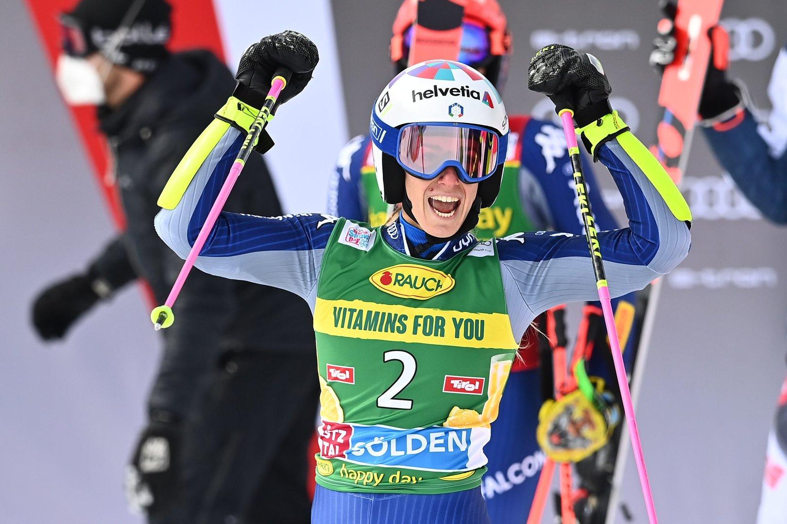 SKI-ALPINE-WORLD-AUT-GIANT SLALOM-WOMEN