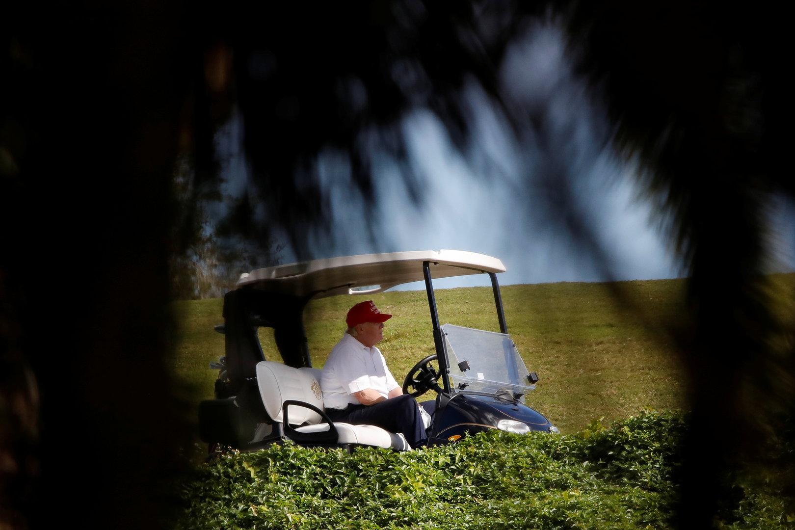 Trump will Bidens Amtseinführung schwänzen und in Schottland Golf spielen