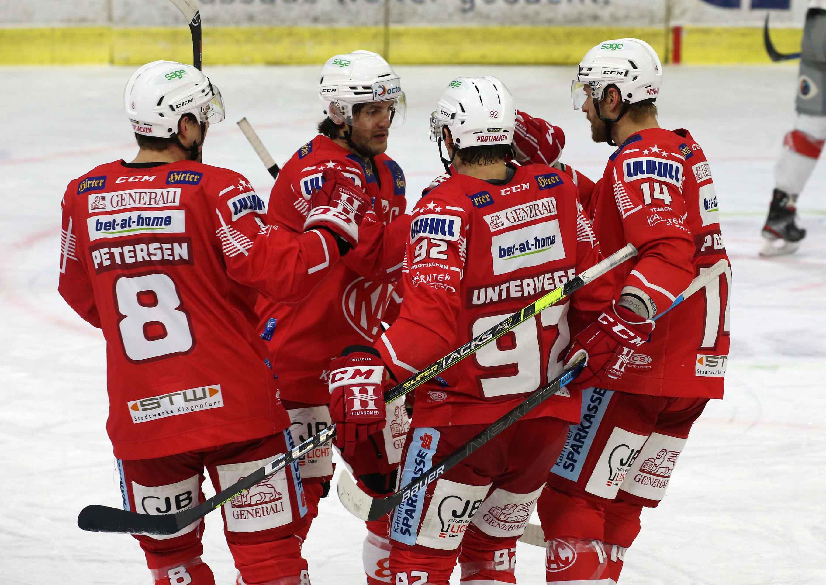 Eishockey: Der KAC gewinnt den Schlager gegen Salzburg