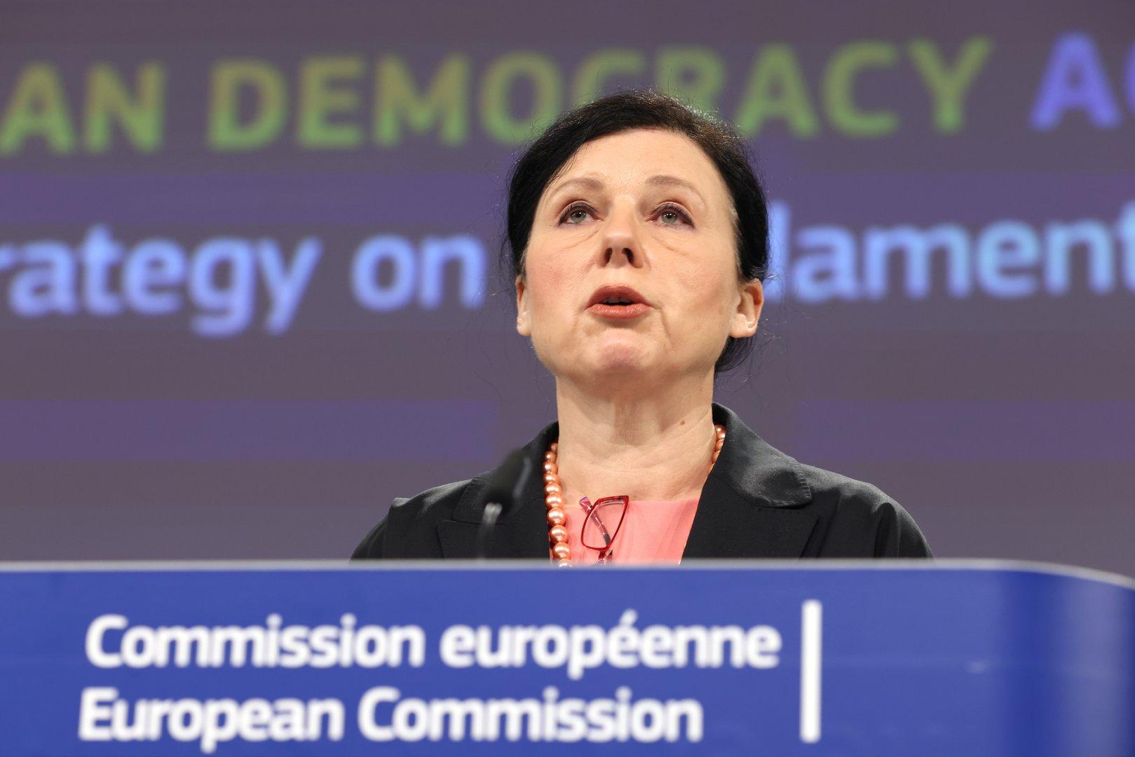 Press conference on European Democracy Action Plan and a new Strategy on the Charter of Fundamental Rights