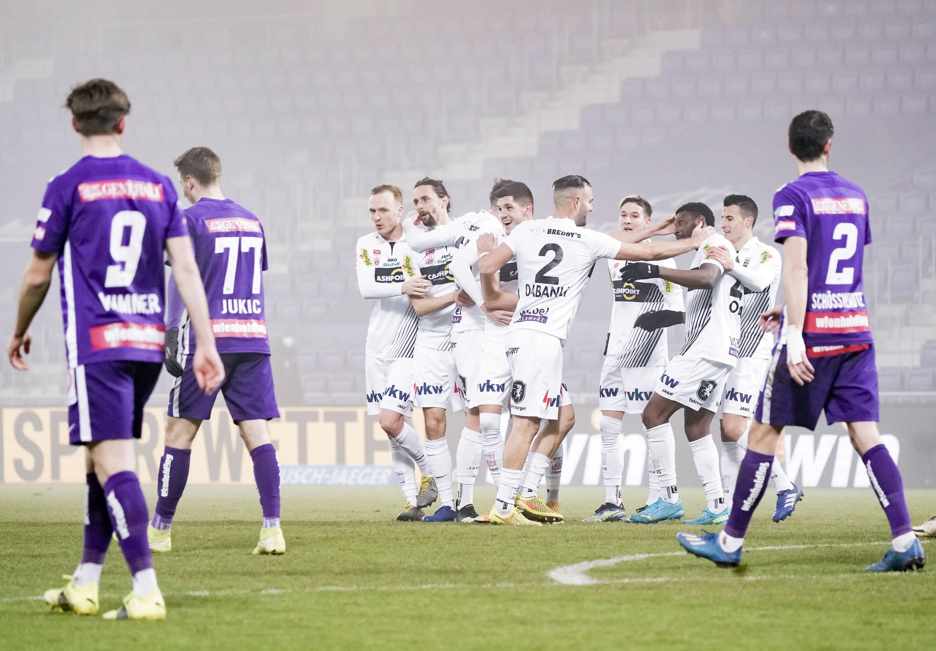 Fußball, Austria Wien - Altach Fußball, Austria Wien - Altach