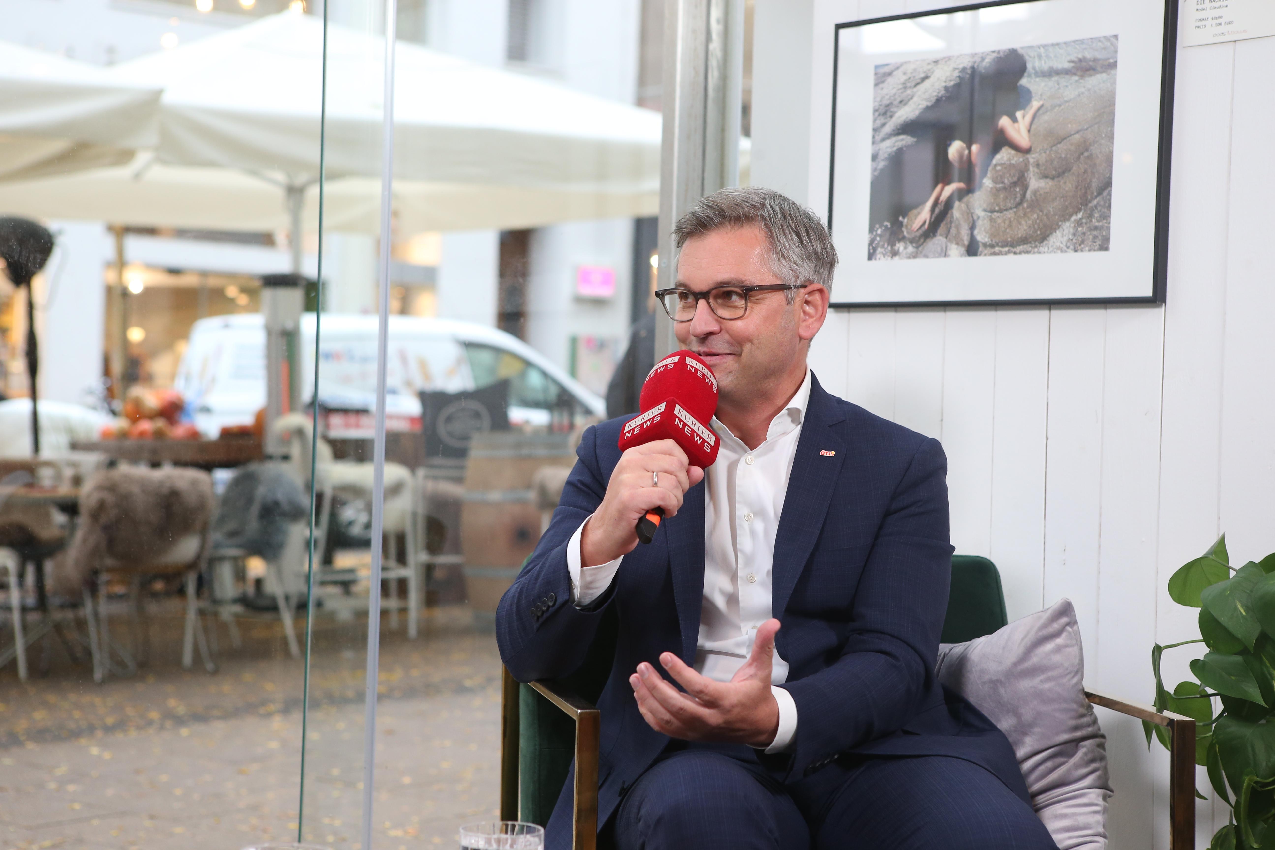 Talk mit Magnus Brunner Talk mit Magnus Brunner