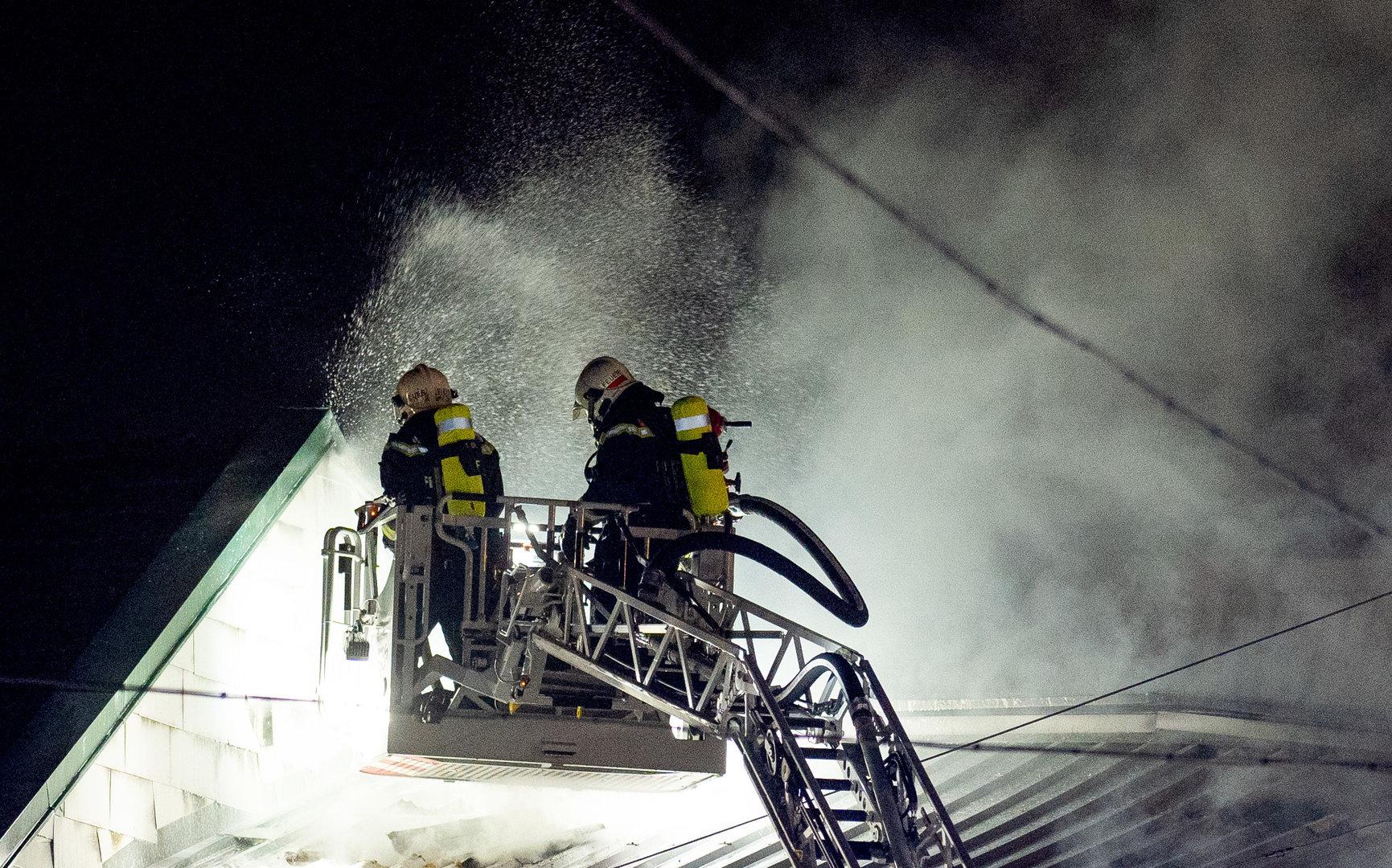 Feuer beschädigte Ferienhaus im Bregenzerwald schwer