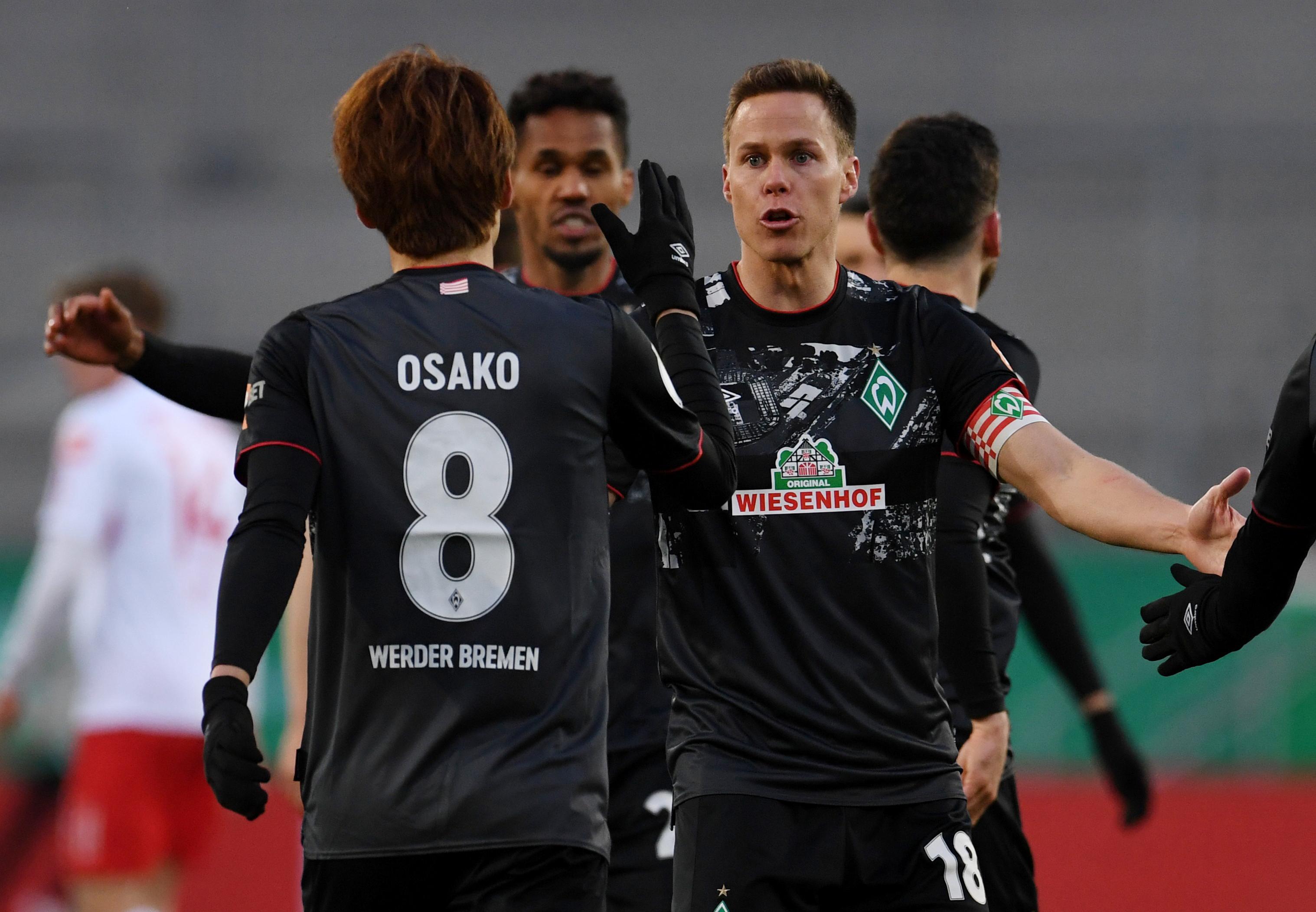 Werder Bremen buchte letztes Halbfinal-Ticket im DFB-Pokal