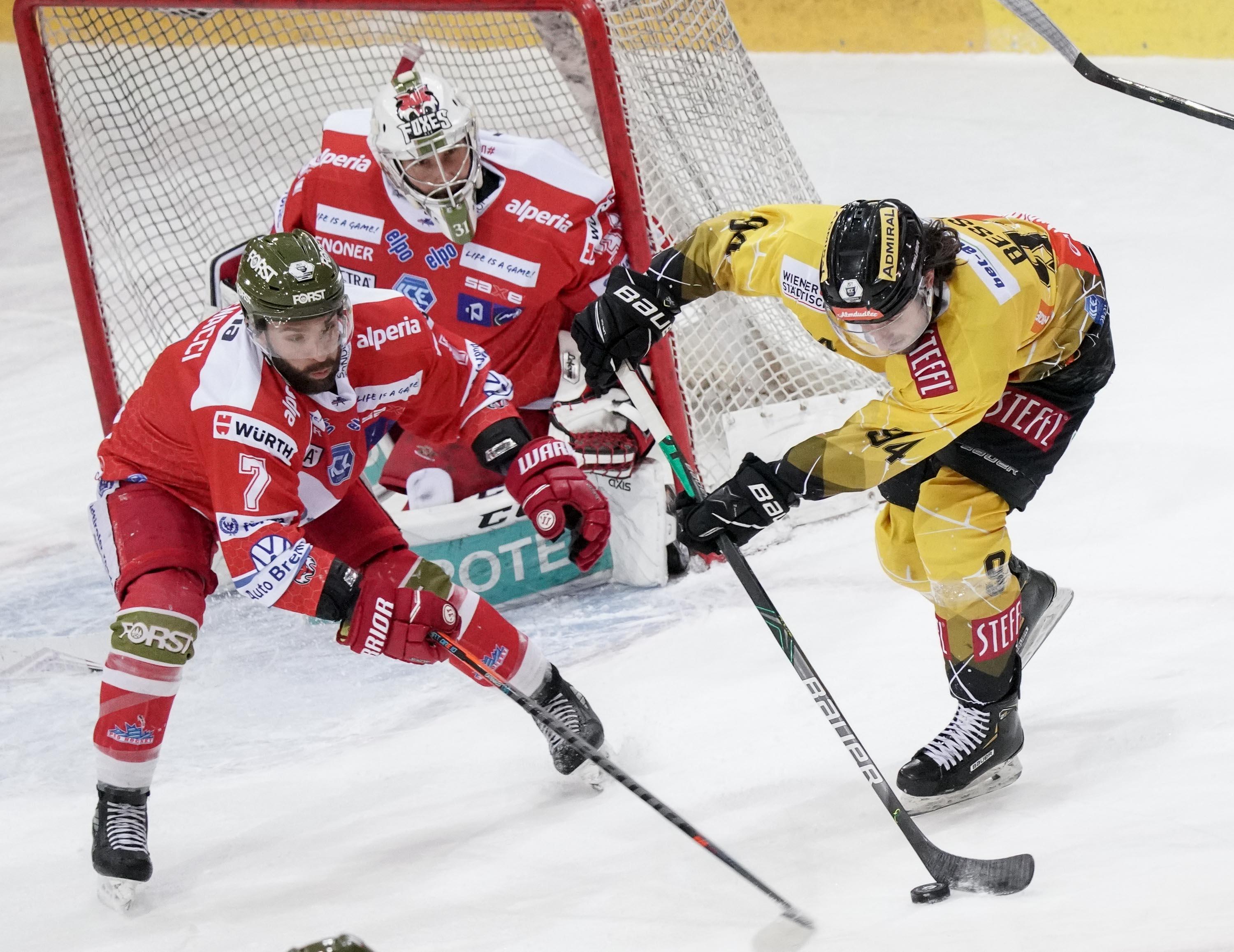 Eishockey, Vienna Capitals - Suedtirol Bozen Eishockey, Vienna Capitals - Suedtirol Bozen