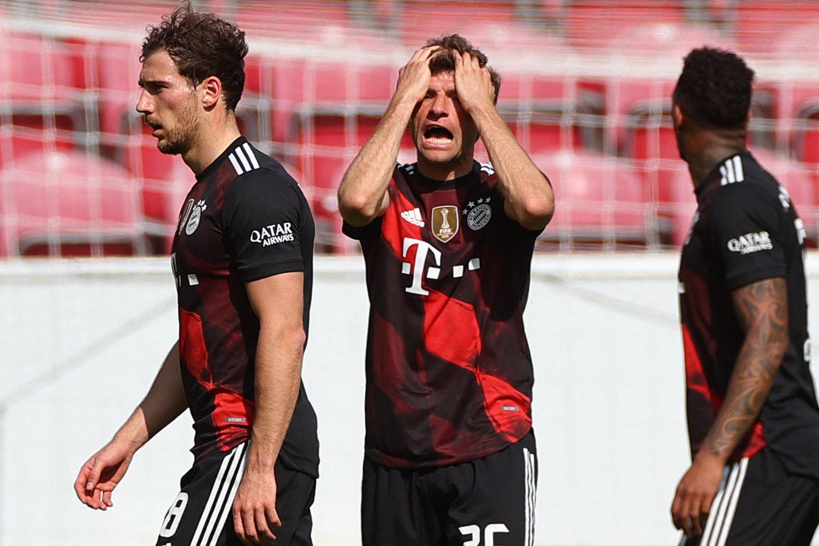 Niederlage in Mainz: Bayern verschiebt die verfrühte Meisterfeier