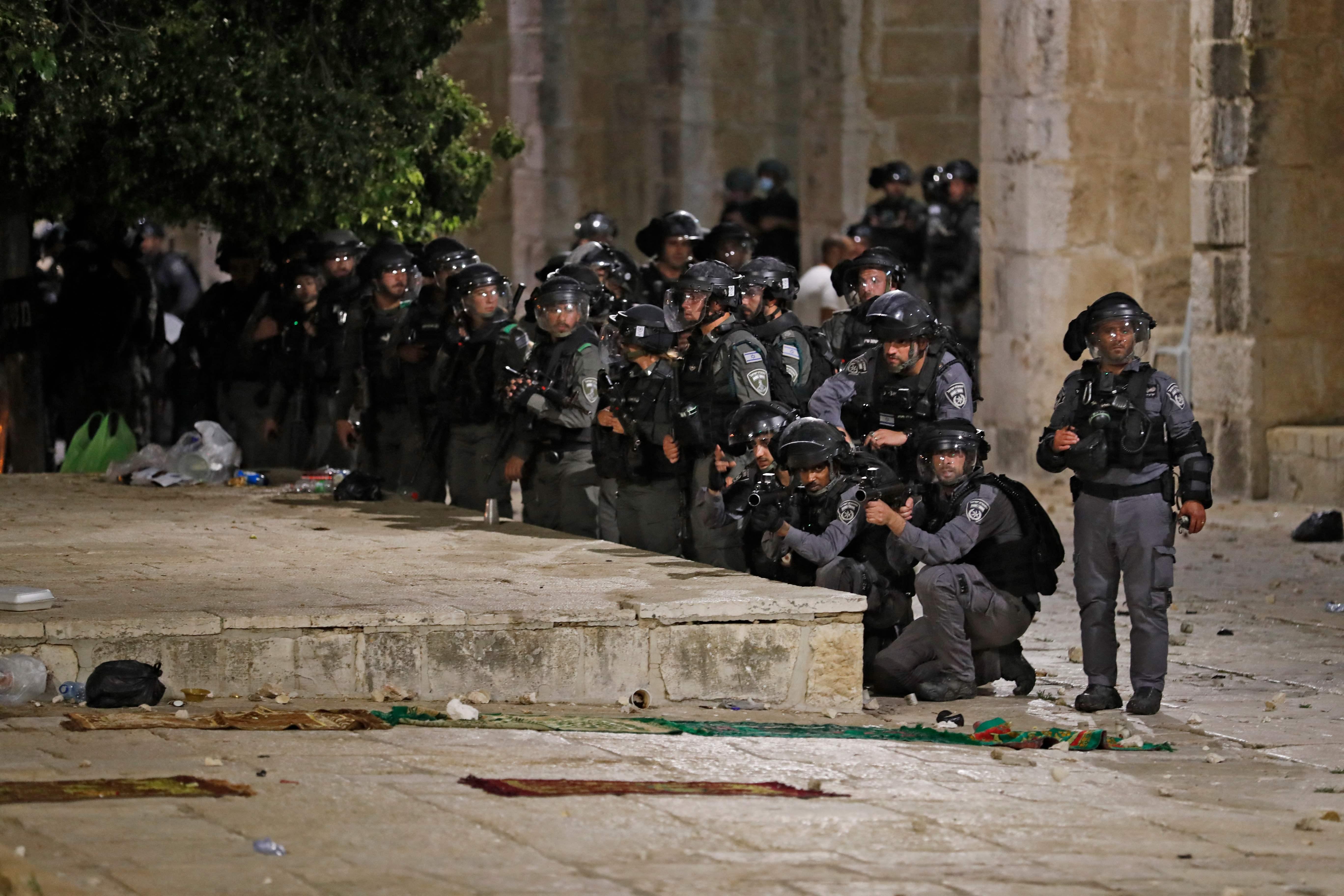 Viele Verletzte bei Zusammenstößen auf dem Tempelberg in Jerusalem