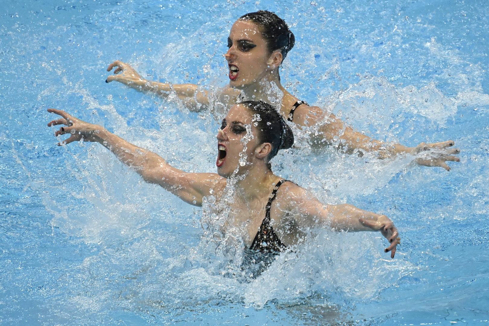 EM-Medaille für die Alexandri-Schwestern im Synchronschwimmen