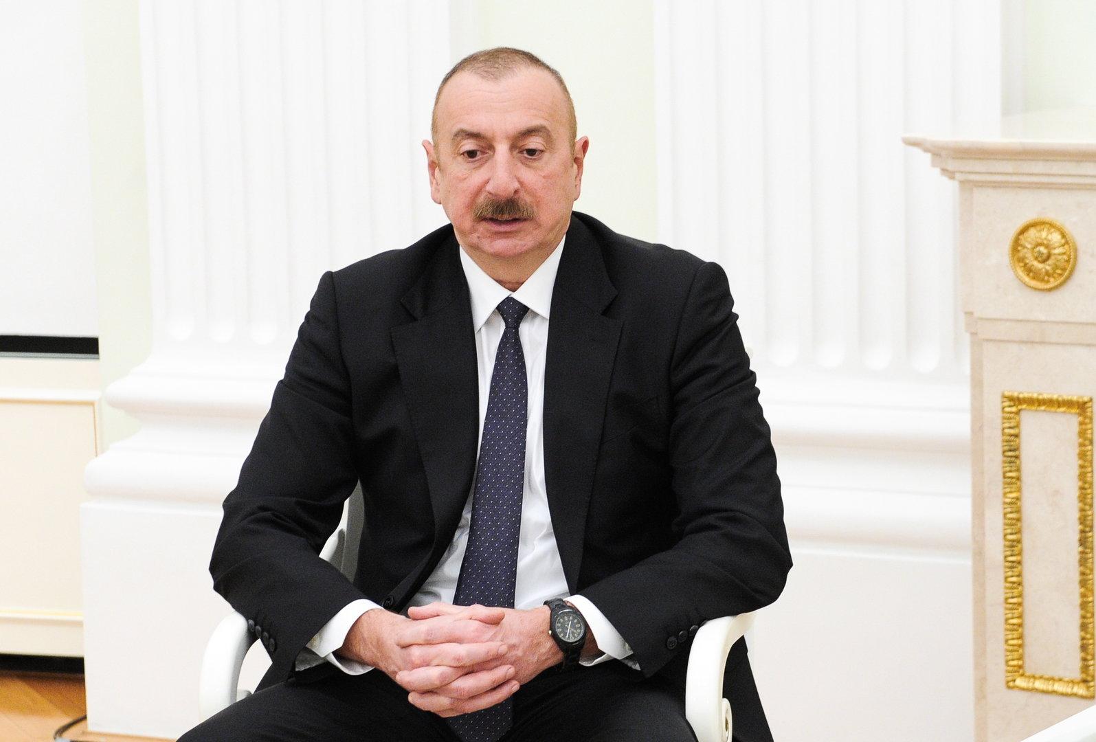 Russian and Azerbaijani Presidents meet in Moscow