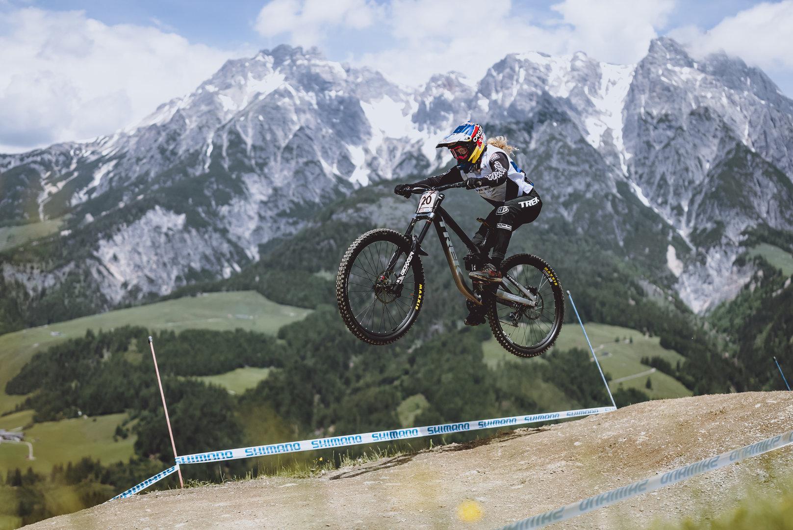 Mountainbike: Valentina Höll gewann sensationell Downhill-Weltcup