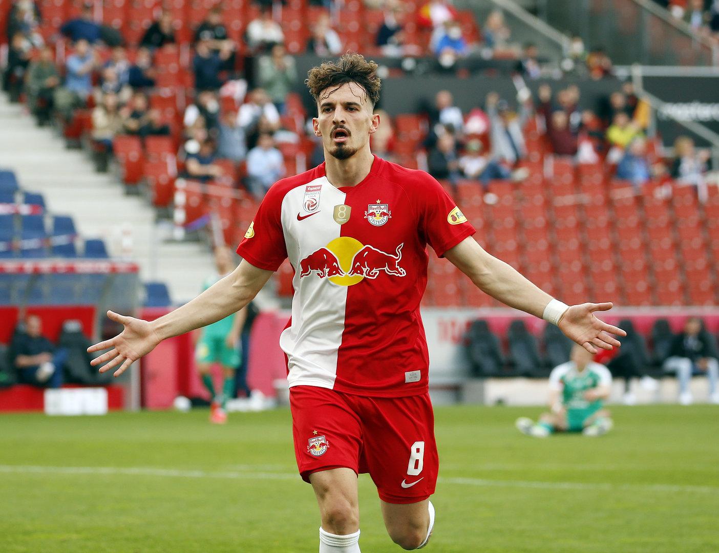 FUSSBALL: TIPICO BUNDESLIGA / MEISTERGRUPPE: RED BULL SALZBURG - WSG SWAROVSKI TIROL