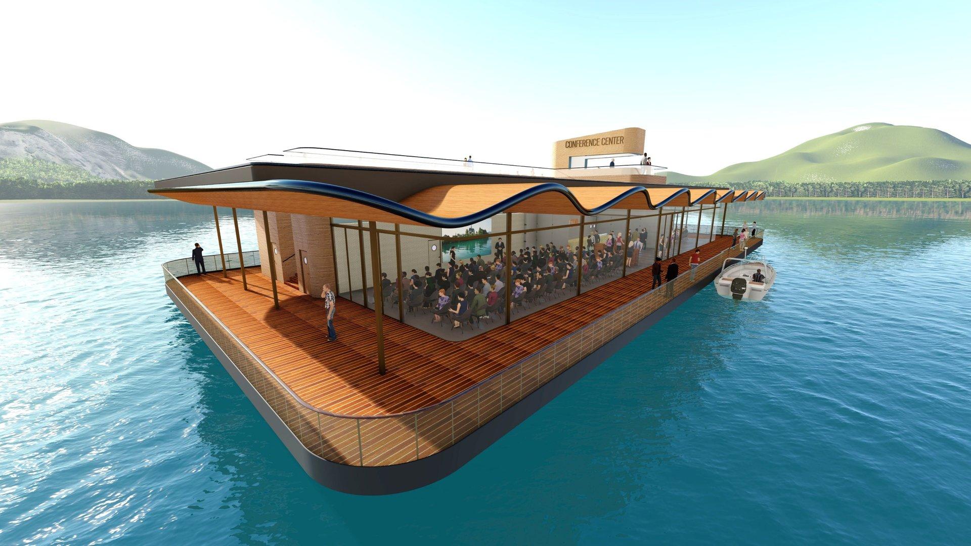 Wörthersee oder Salzkammergut: Floating Conference Center