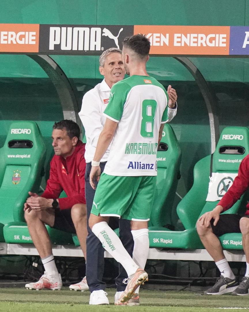 Fußball, SK Rapid Wien - Sparta Prag