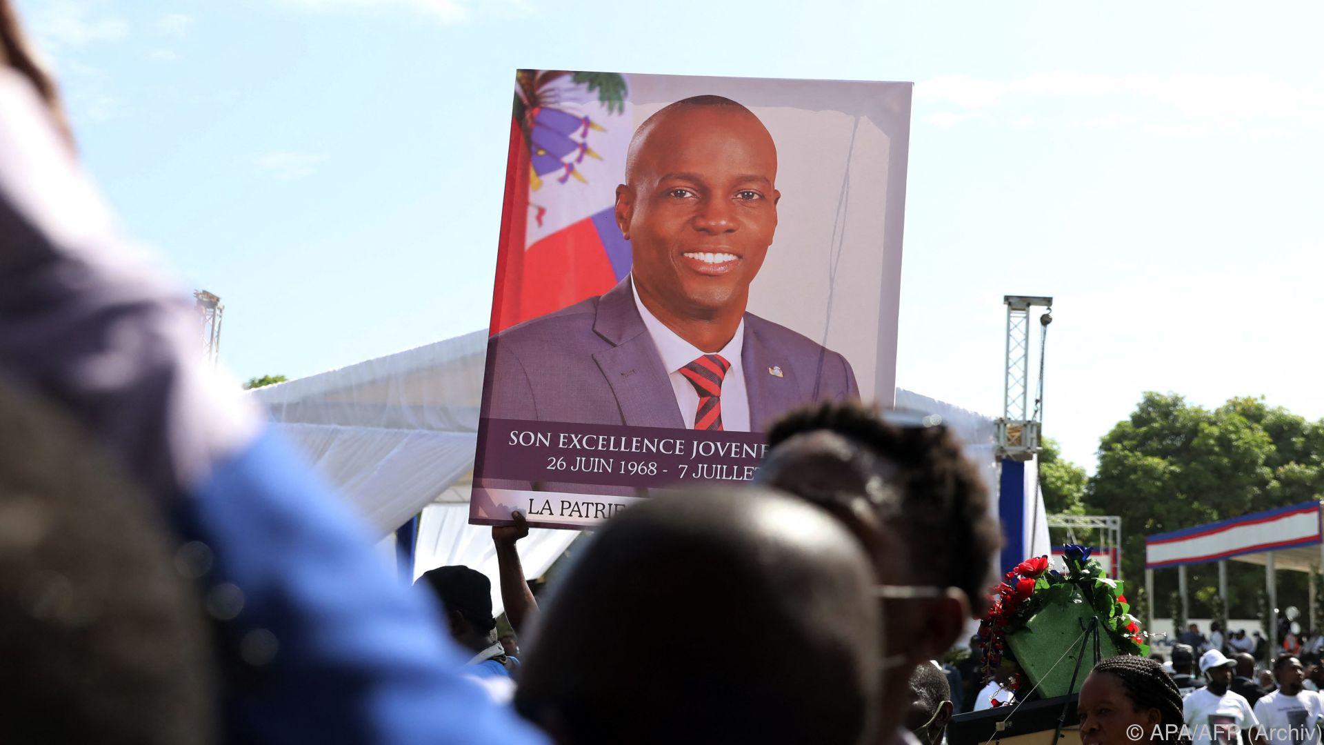 Jovenel Moïse wurde vor einem Monat ermordet Jovenel Moïse wurde vor einem Monat ermordet