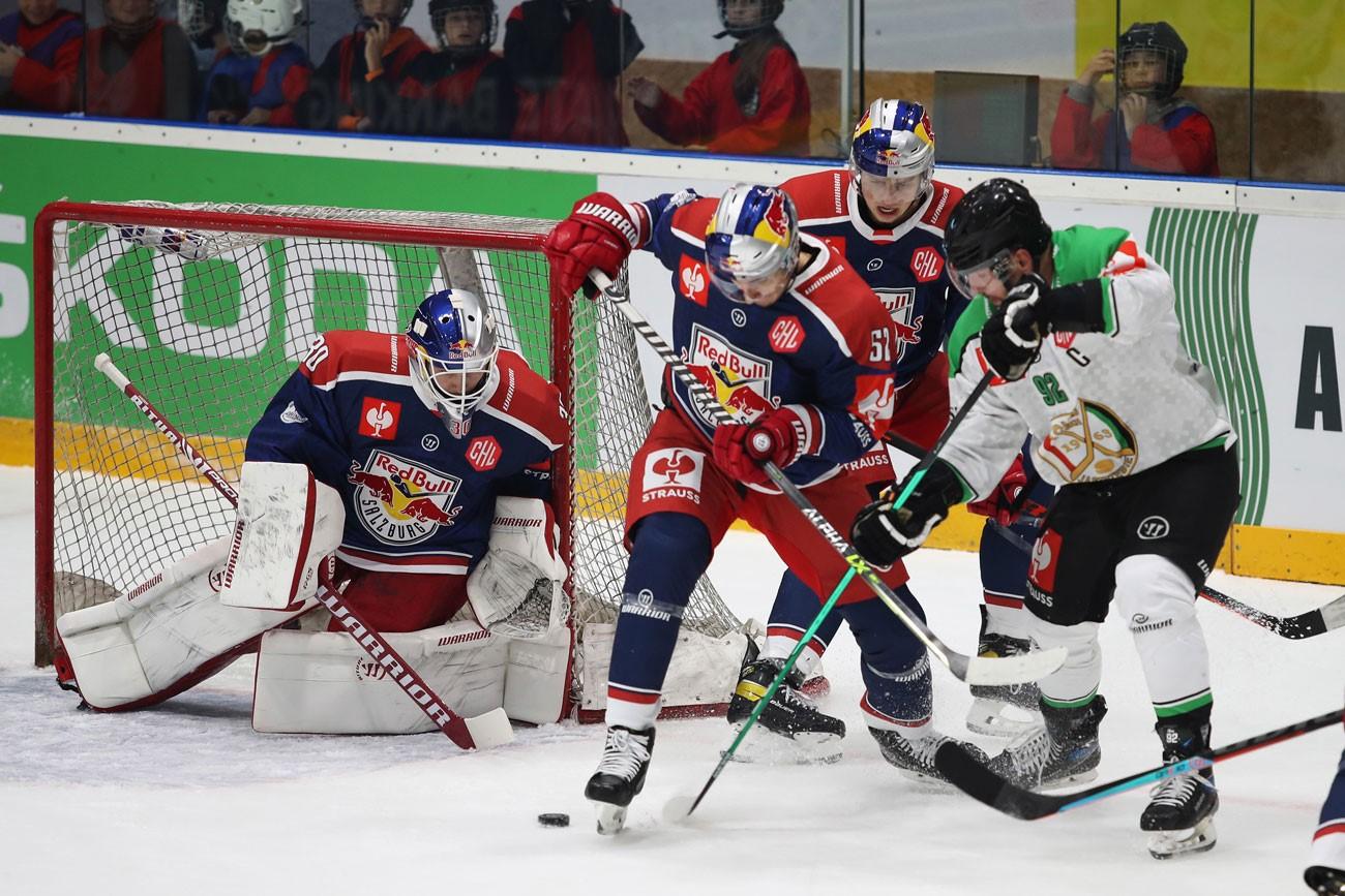 Salzburg bleibt in der Champions Hockey League ohne Punkteverlust