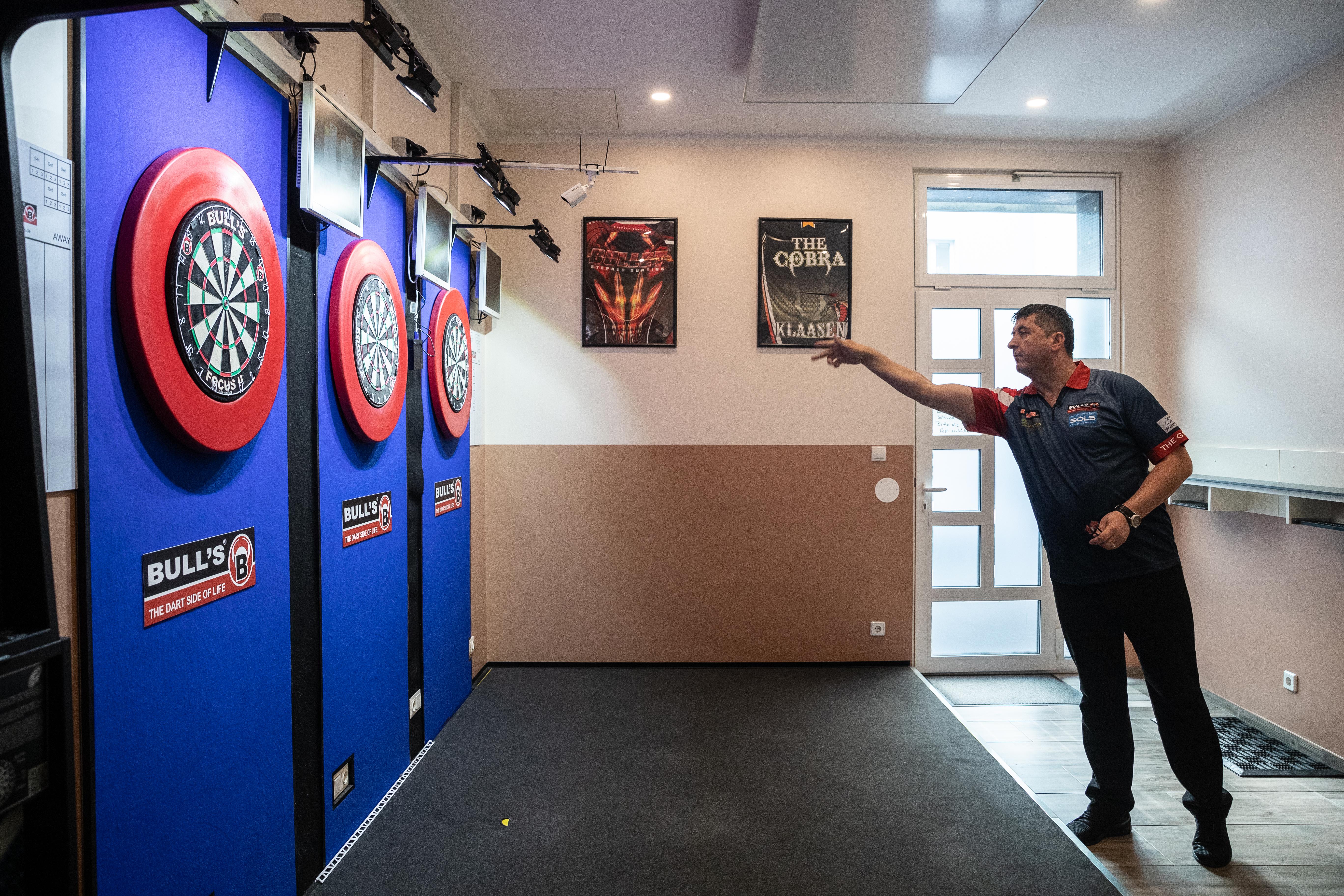 Dartprofi Mensur Suljovic Dartprofi Mensur Suljovic