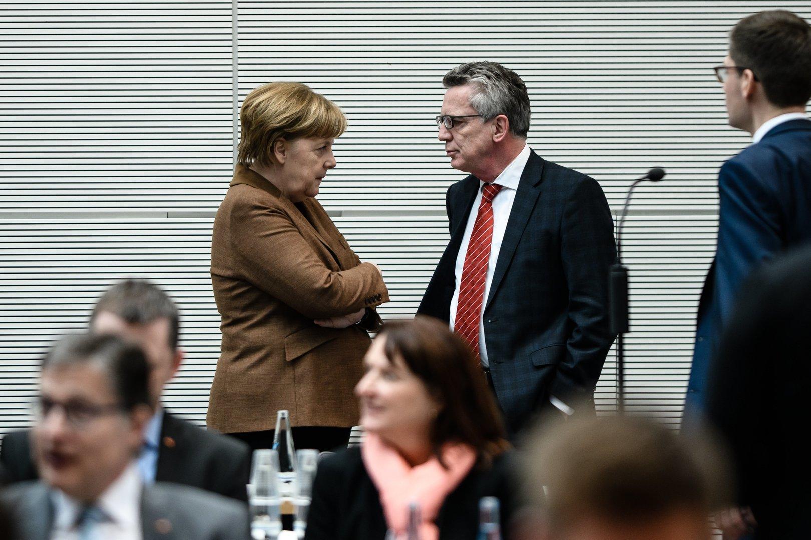 Christian Democrats faction meeting in Berlin