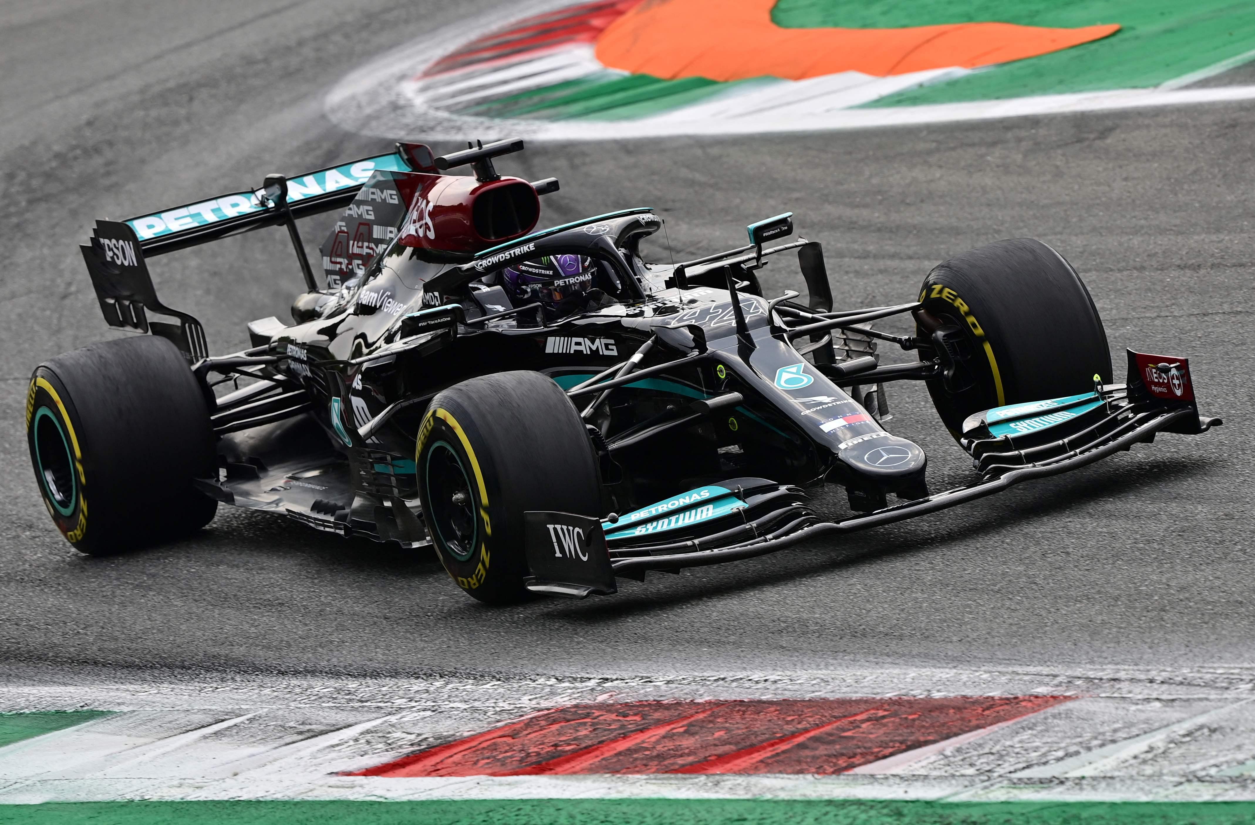 Weltmeister Hamilton im ersten Monza-Training klar vor Verstappen