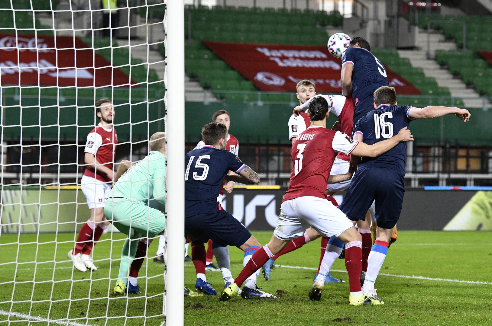 FUSSBALL UEFA WM-QUALIFIKATION ÖSTERREICH - FÄRÖER