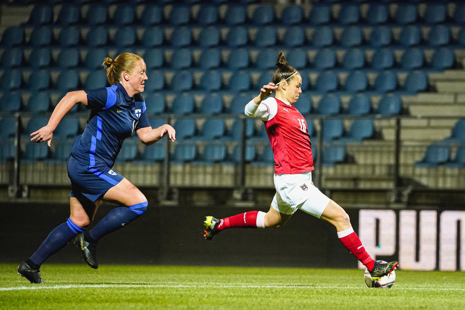 FUSSBALL FRAUEN: LÄNDERSPIEL: ÖSTERREICH - FINNLAND