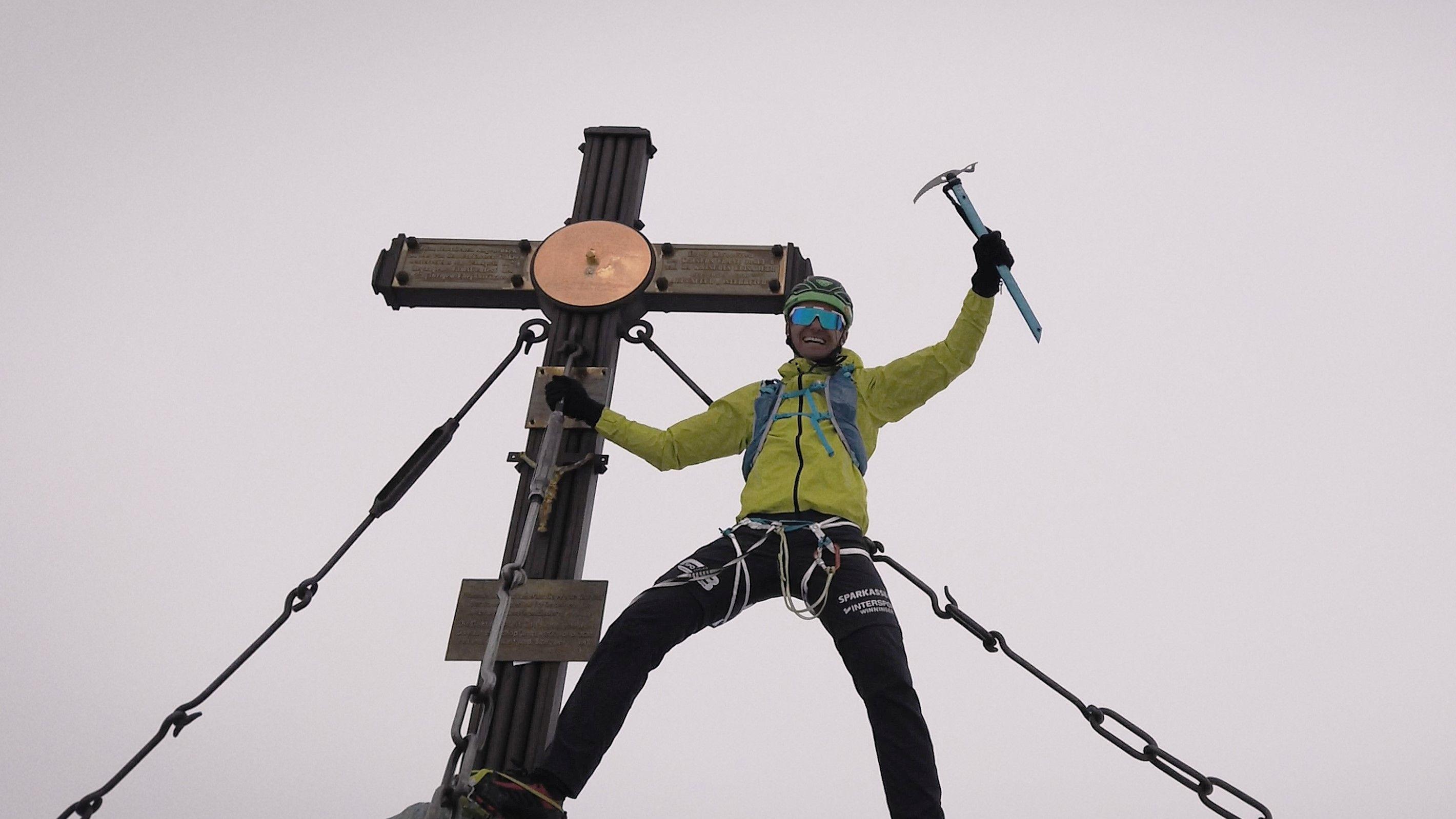 Feuerwehrmann kämpfte sich vom tiefsten zum höchsten Punkt Österreichs