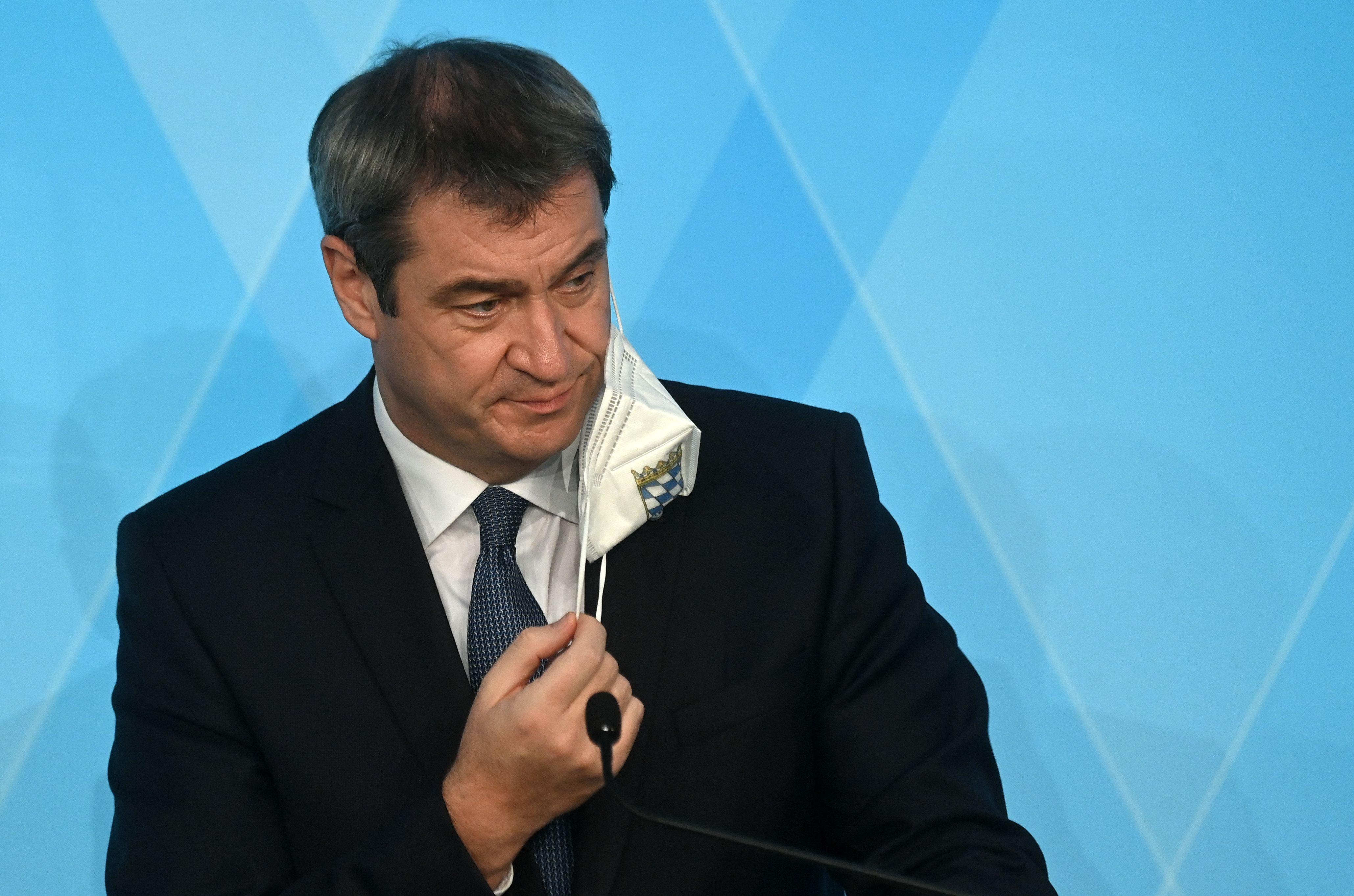 GERMANY-POLITICS-CABINET-BAVARIA-SOEDER GERMANY-POLITICS-CABINET-BAVARIA-SOEDER