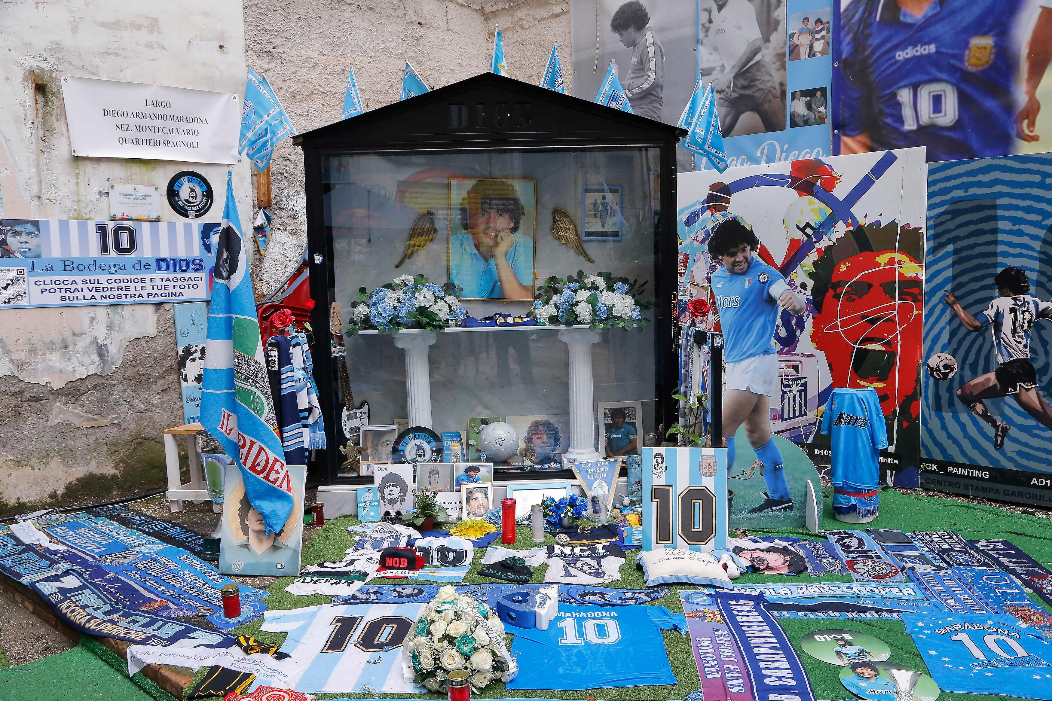 FBL-ITA-ARG-OBIT-ANNIVERSARY-MARADONA FBL-ITA-ARG-OBIT-ANNIVERSARY-MARADONA