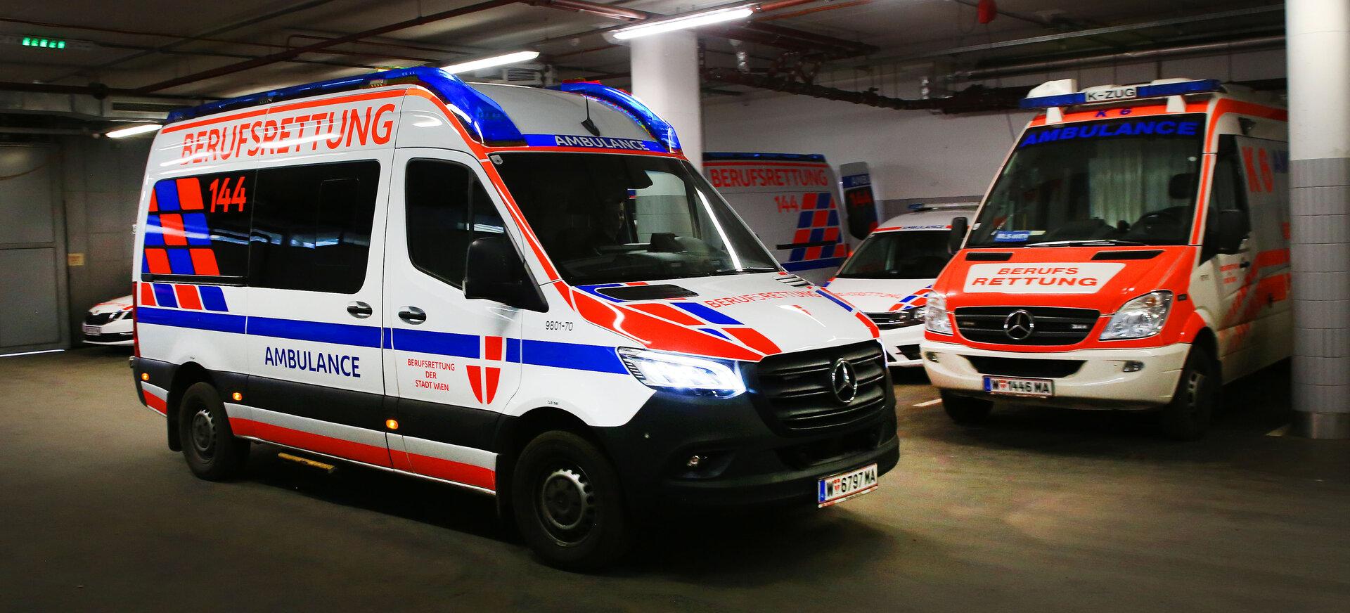 Unfall auf Wiener Baustelle: Zwei Arbeiter schwer verletzt