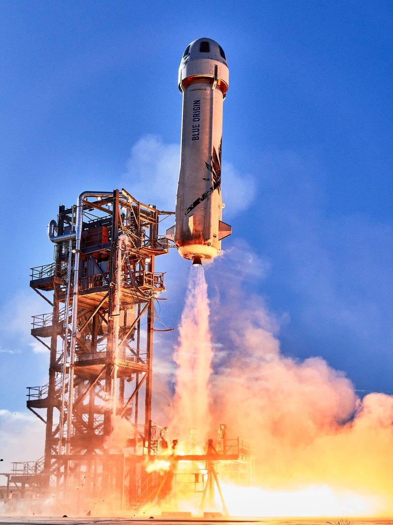 Blue Origin's NS-18 suborbital flight mission