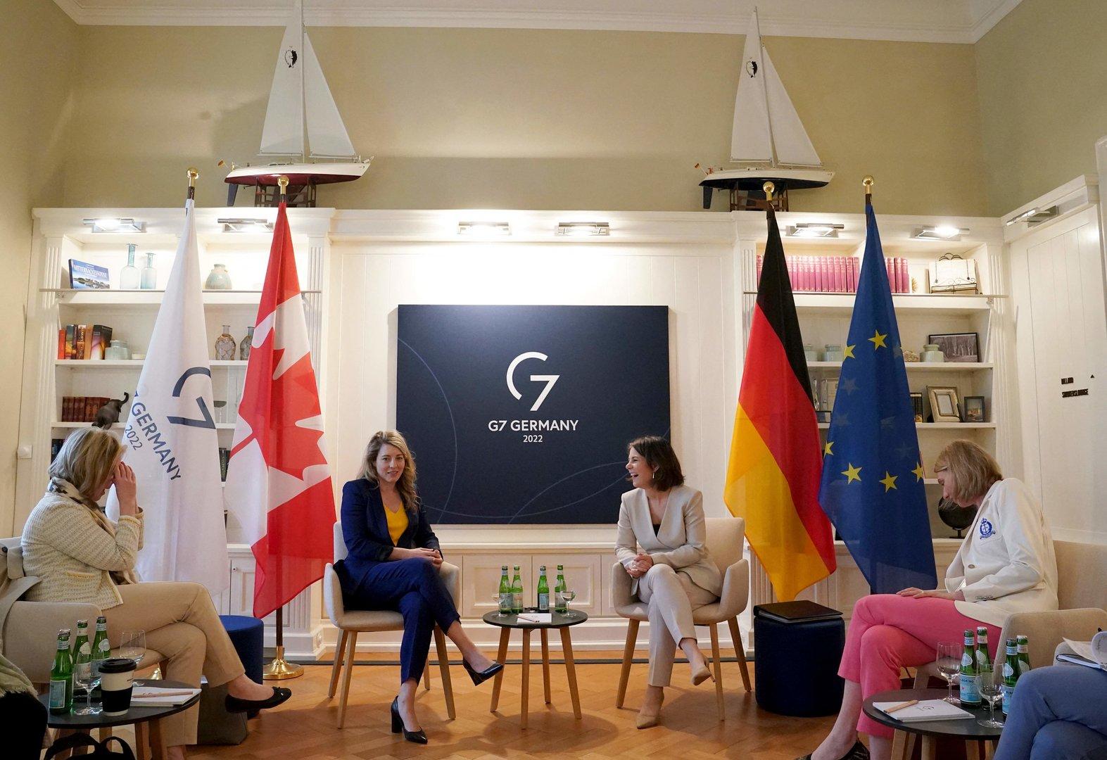 GERMANY-G7-DIPLOMACY-UKRAINE-RUSSIA
