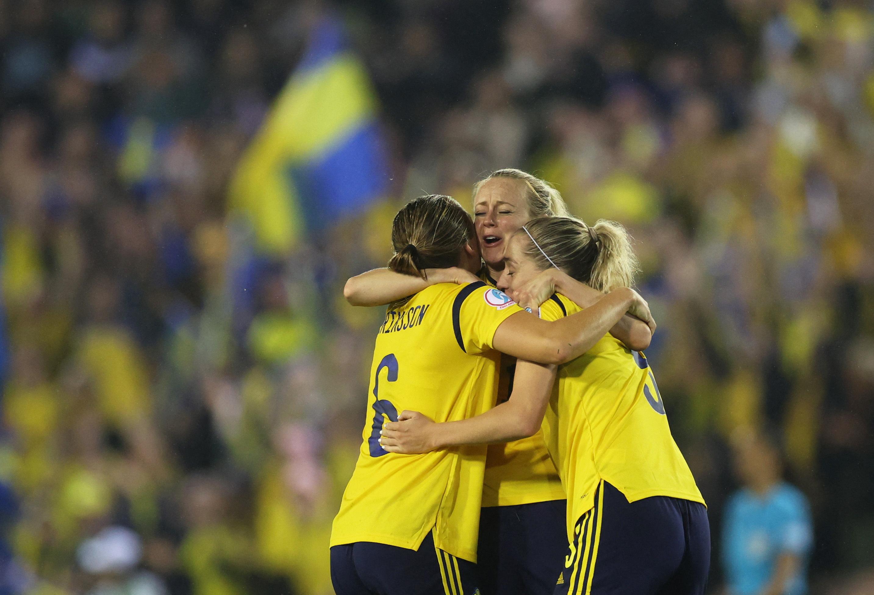 Last-Minute-Erfolg gegen Belgien: Schweden steht im EM-Halbfinale
