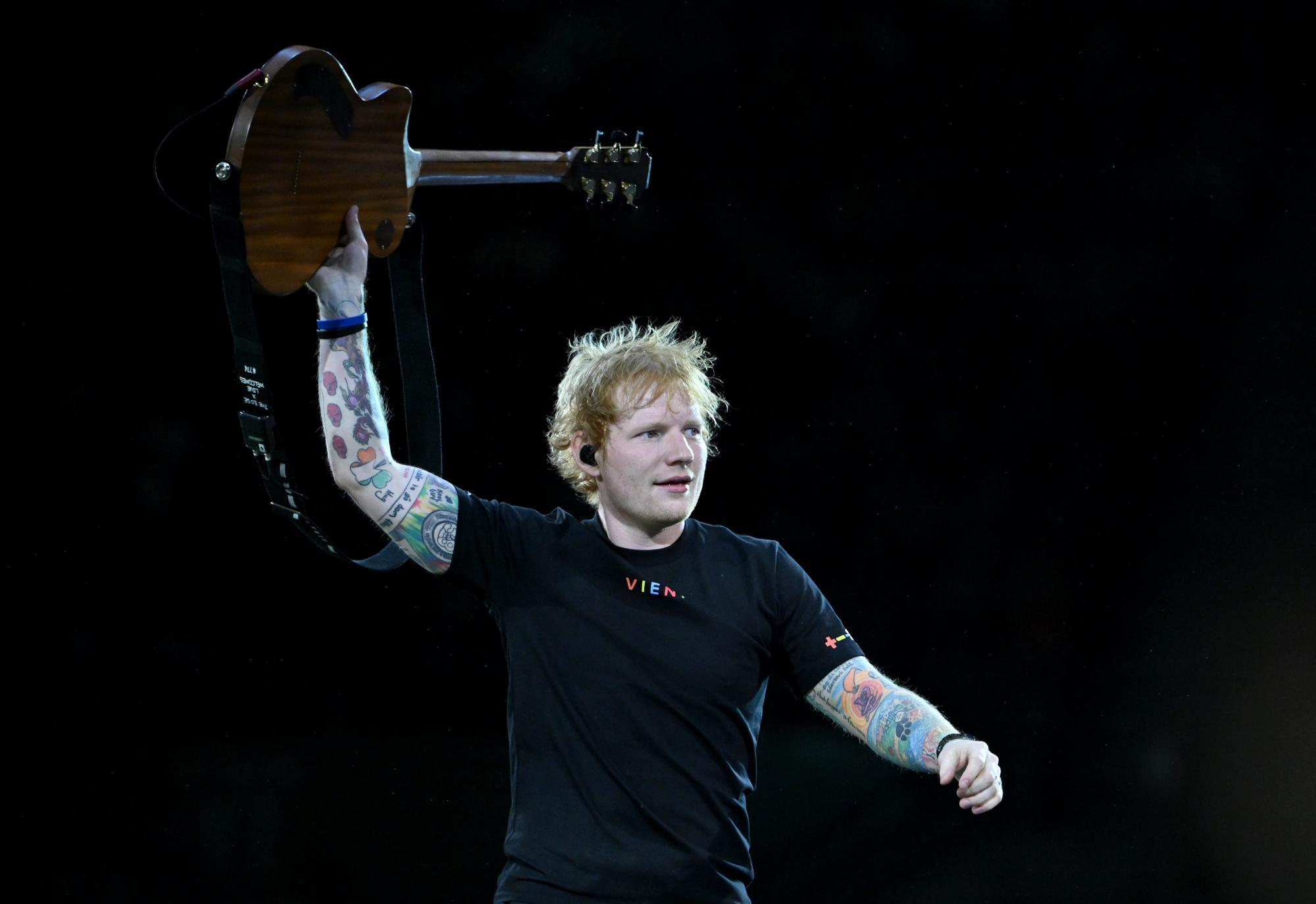 Ed Sheeran in Wien: Das sind die Bilder vom Wien-Konzert
