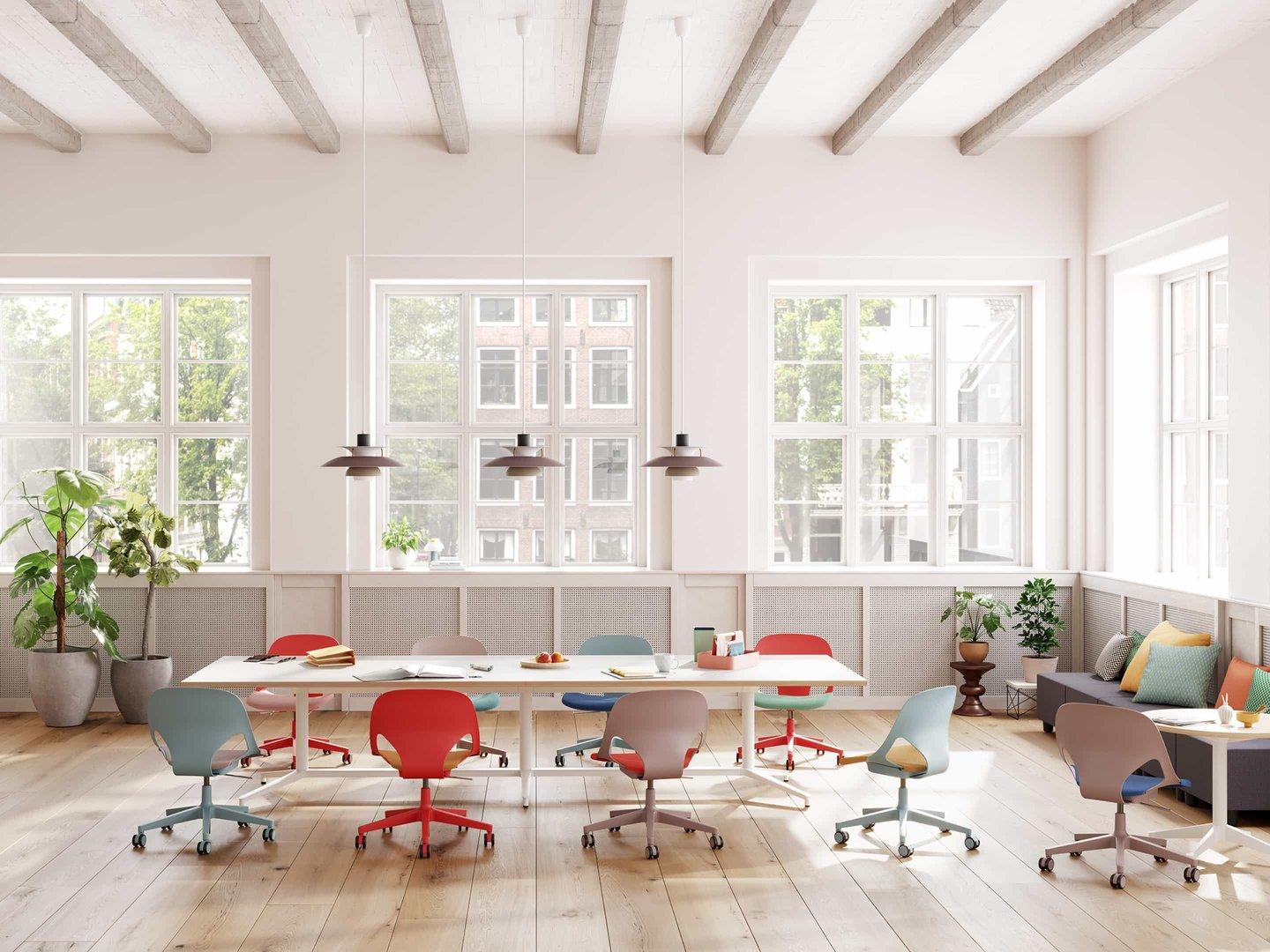 Büromöbel: Mehr Farbe für den Arbeitsalltag
