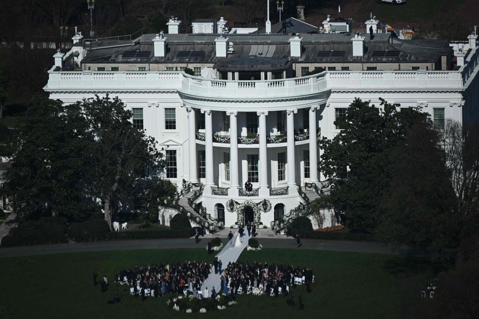 Historische Feier: So heiratete Joe Bidens Enkelin im Weißen Haus
