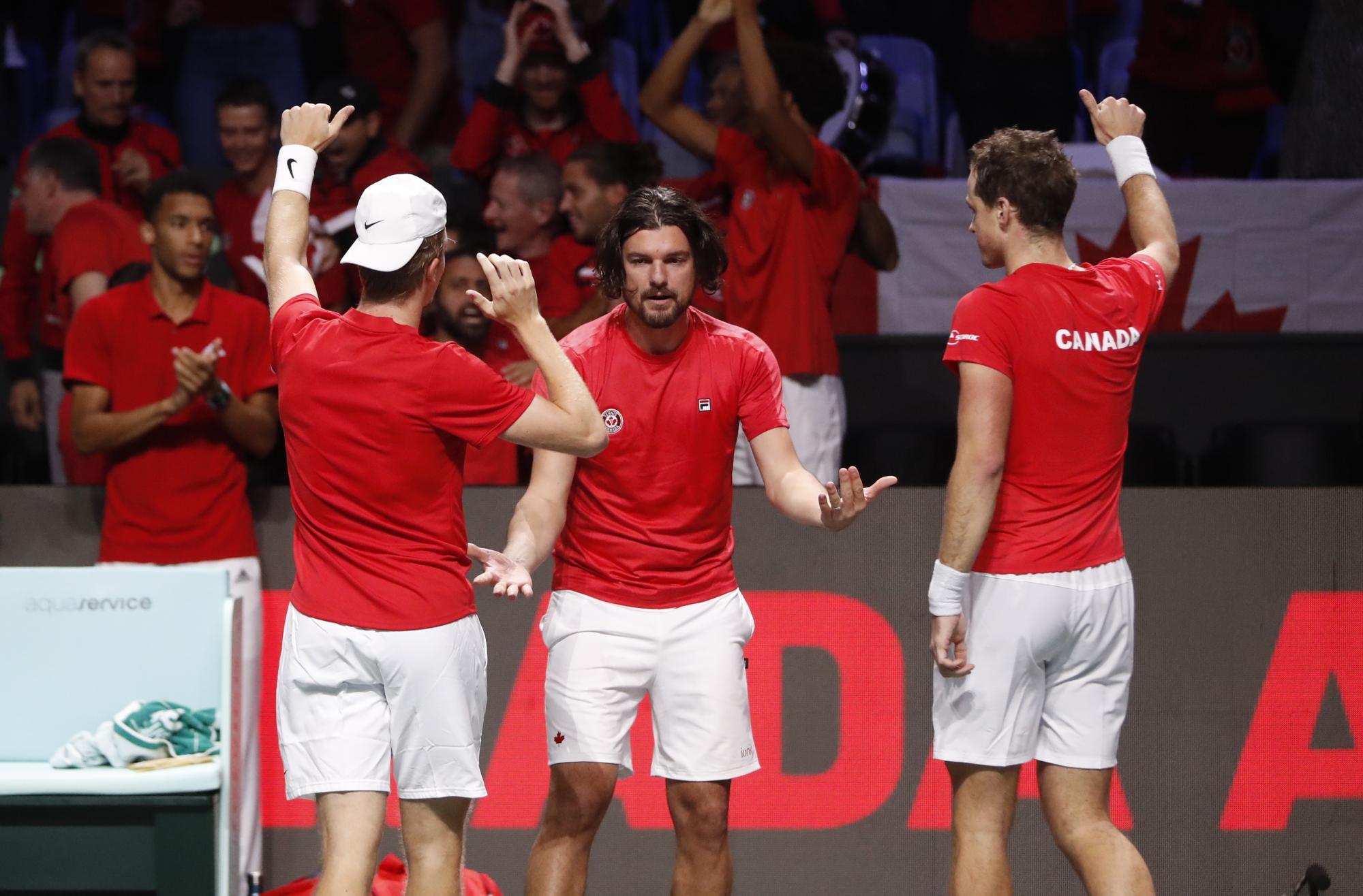 Davis Cup finals' quarter-finals: Germany vs. Canada