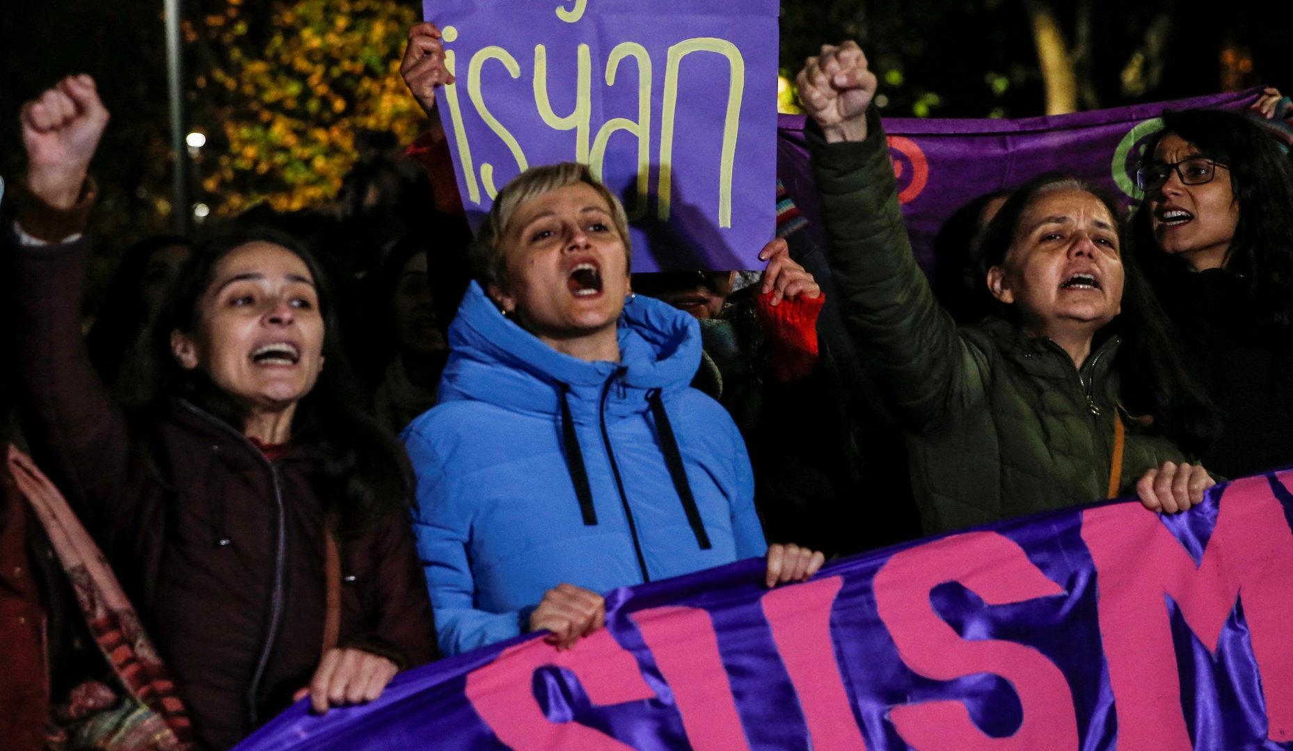 Istanbul: Dutzende Festnahmen bei Protesten gegen Gewalt an Frauen