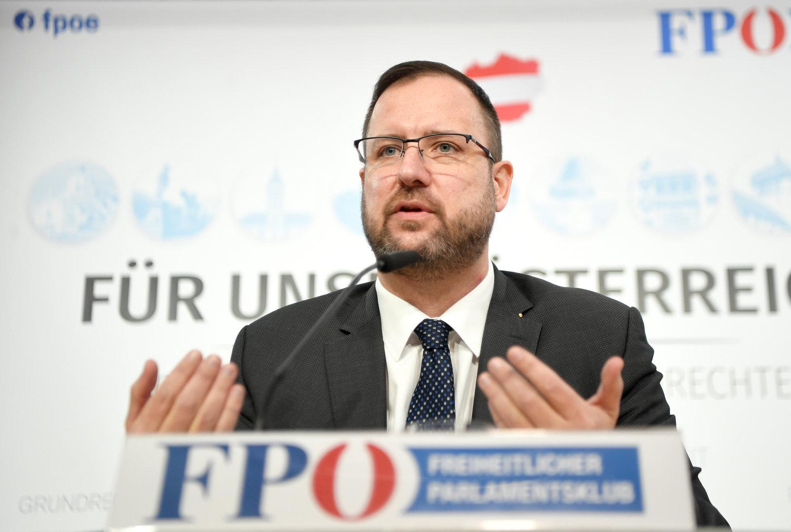 Corona: FPÖ will U-Ausschuss zu medialer Einflussnahme