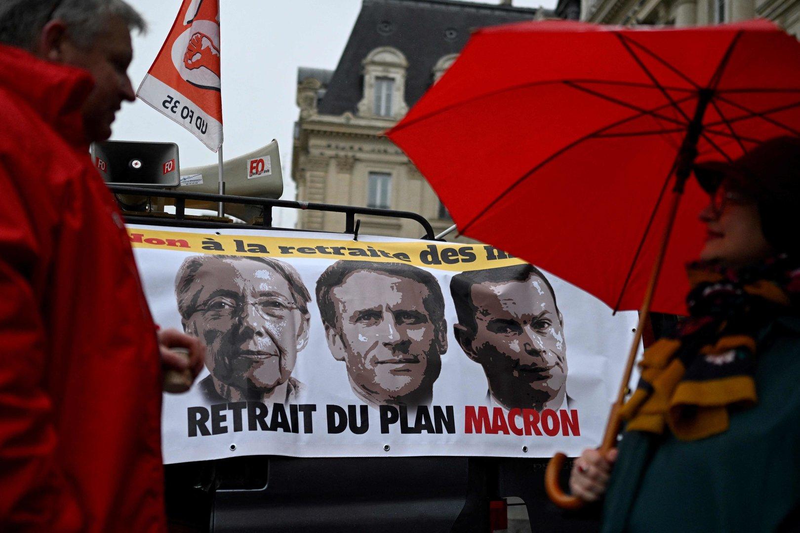 Pension ab 64 statt 62 Jahren: Streikwelle in Frankreich geplant