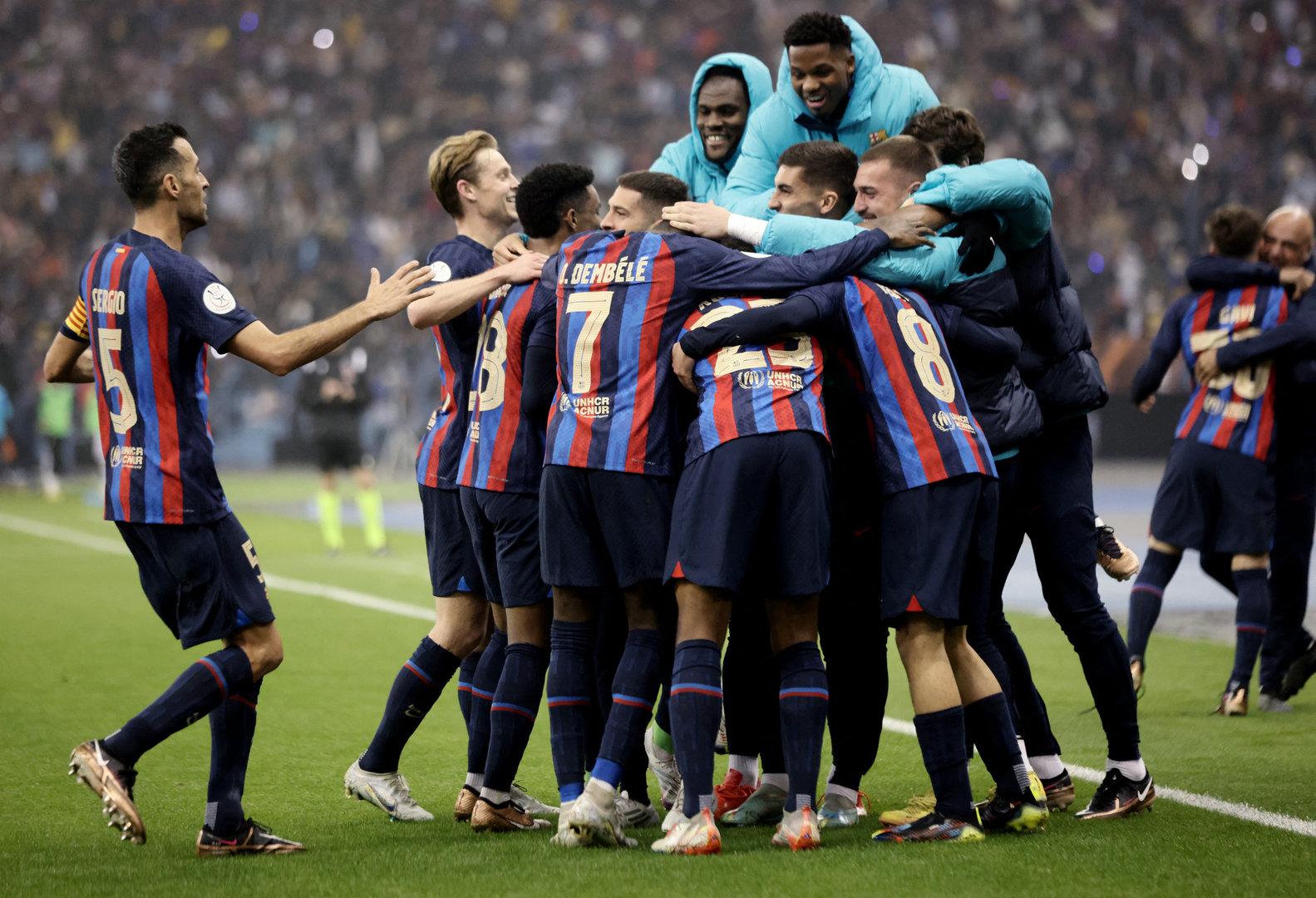 Barcelona demütigt Real beim Supercup in Saudi-Arabien