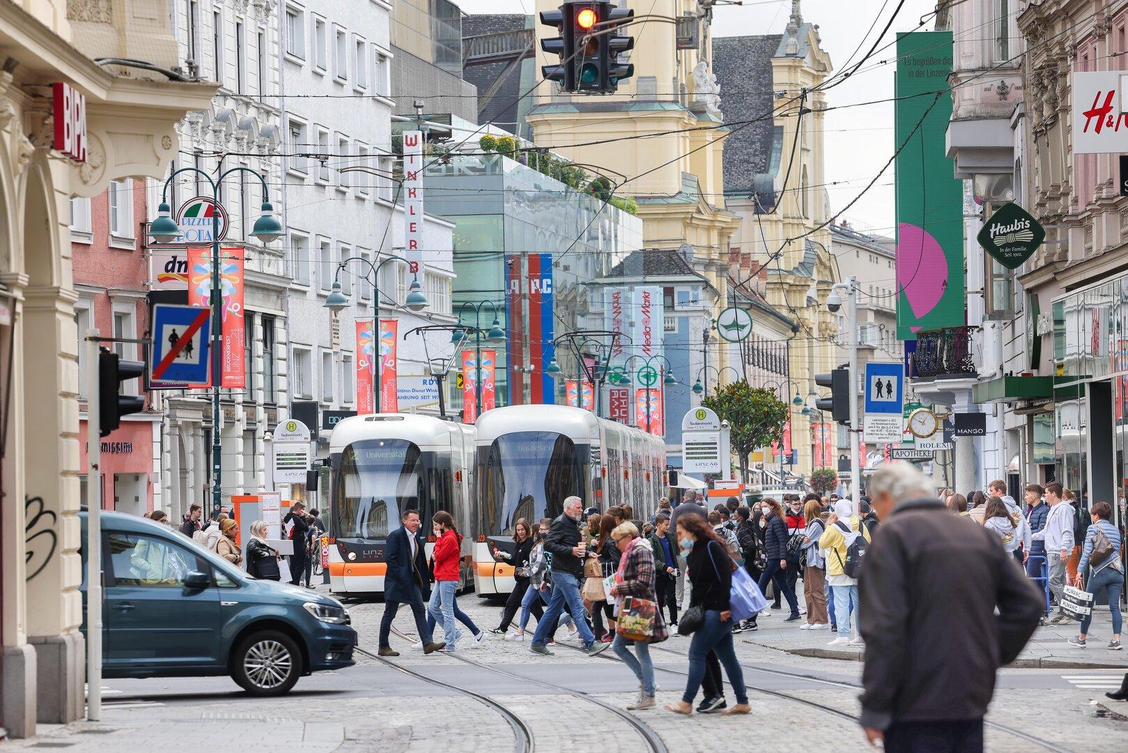 Fußgängerzone in der Linzer Landstraße könnte verlängert werden
