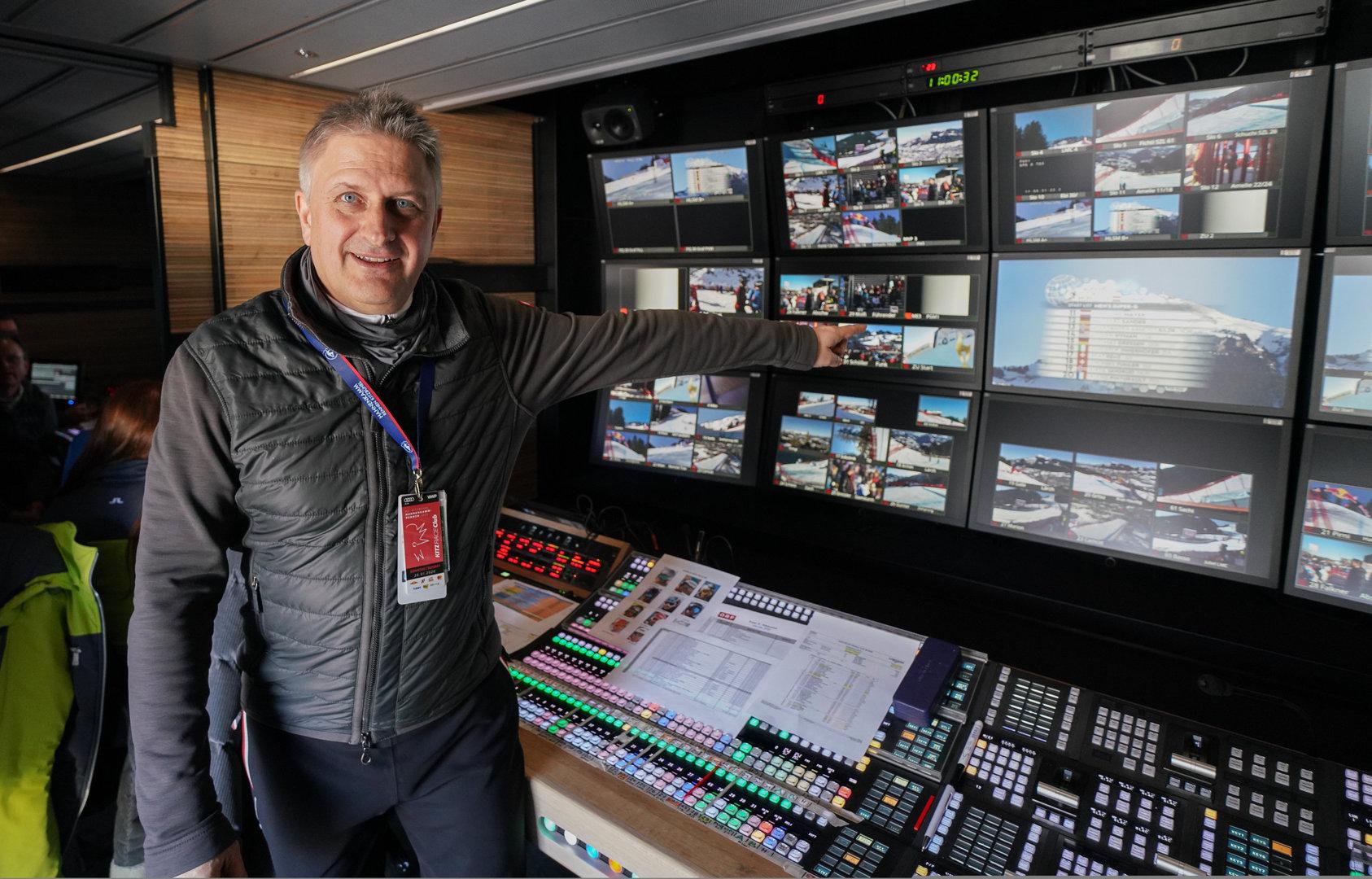 FIS Ski Weltcup Abfahrt der Herren Kitzbühel 2020