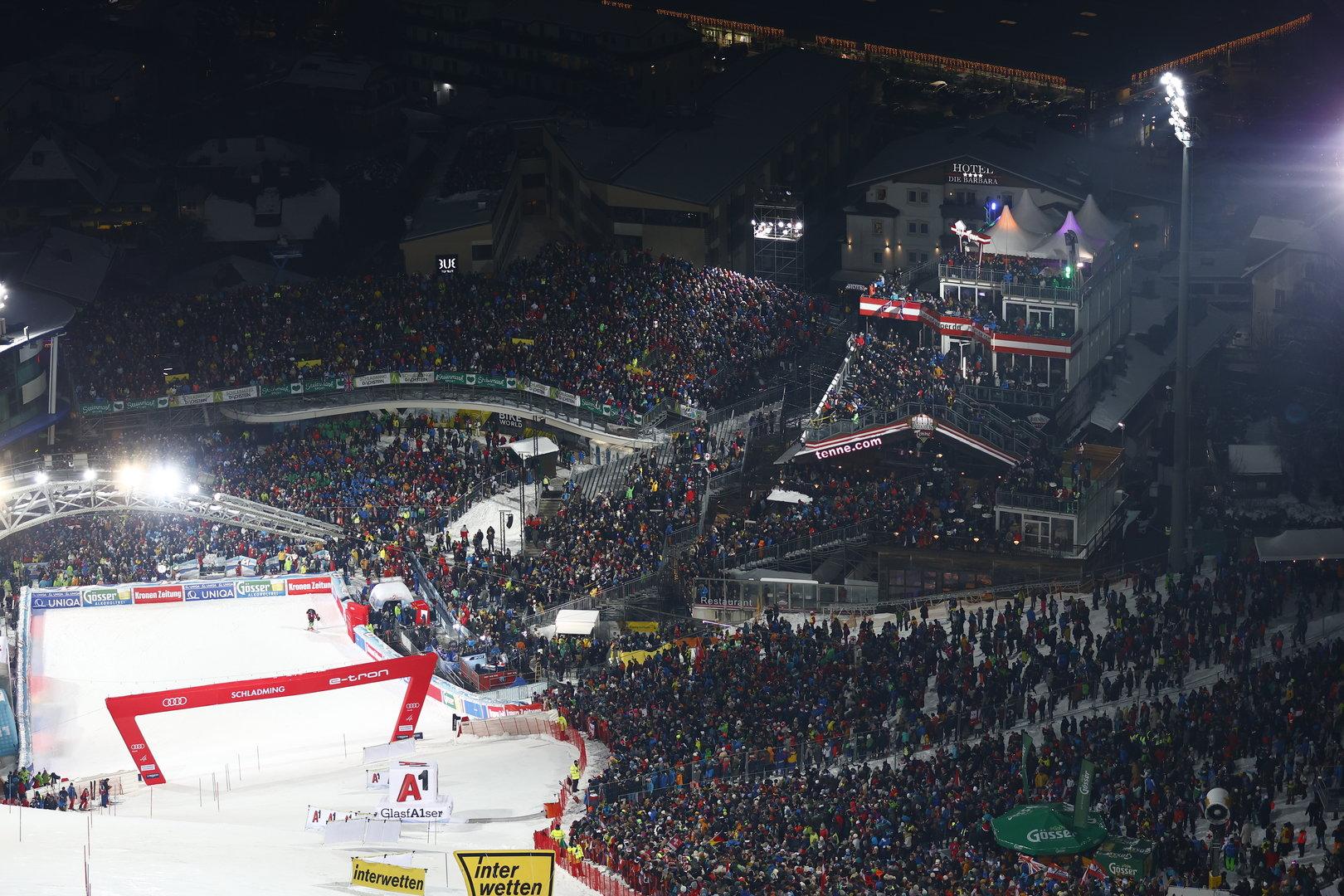 SKI WELTCUP IN SCHLADMING: SLALOM DER MÄNNER