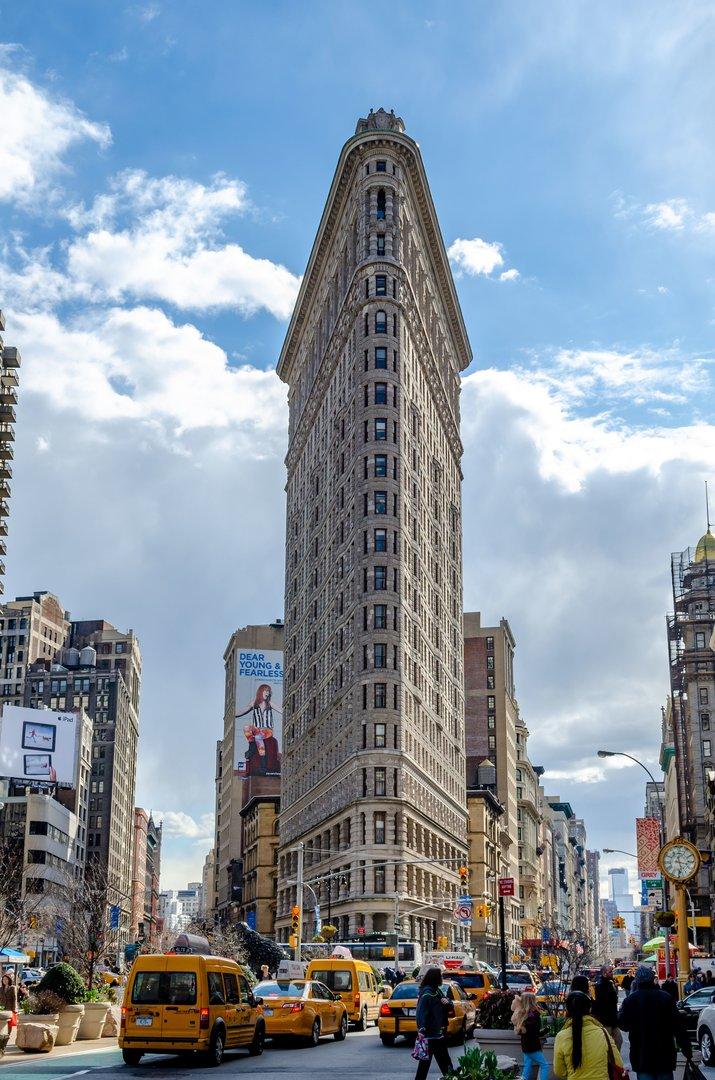 Das berühmte Flatiron-Building in New York kommt unter den Hammer
