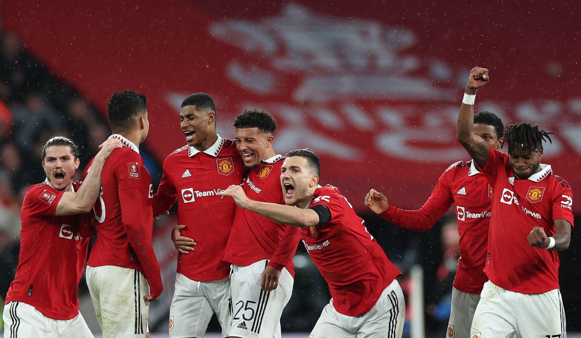 Manchester United nach Elferkrimi gegen Brighton im FA-Cup-Finale