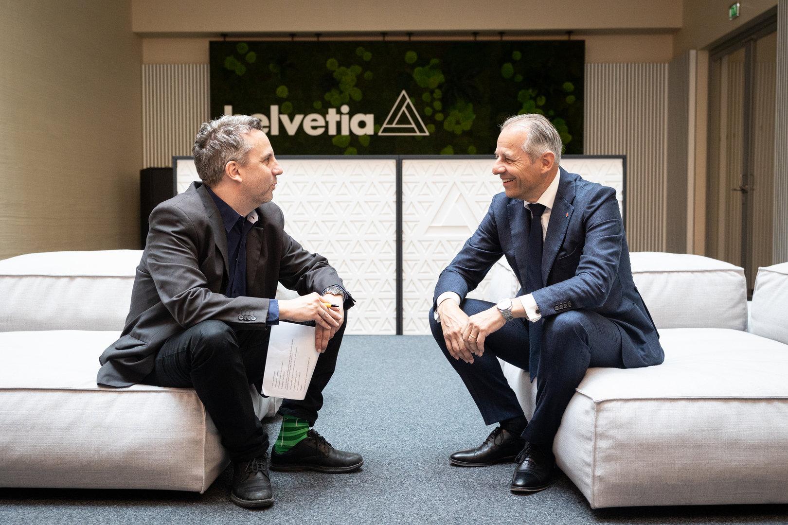 Interview mit Helvetia-CEO Philipp Gmür