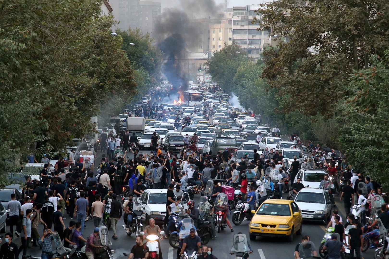 Proteste in Teheran, September 2022